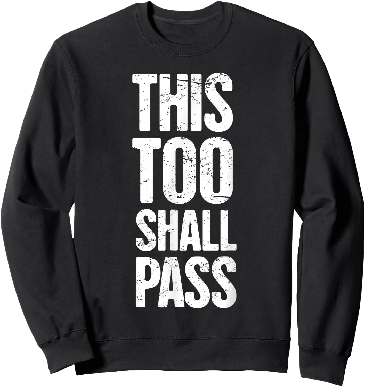 Pass - Kidney Stone Surgery Gift / Funny Kidney Stones Sweatshirt - Sweatshirt | Black