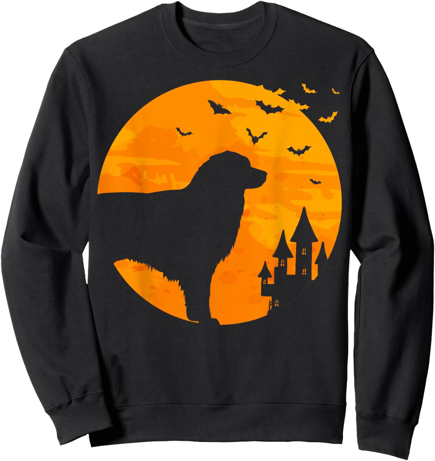Aussie Scary Halloween T Shirt Sweatshirt - Sweatshirt | Black