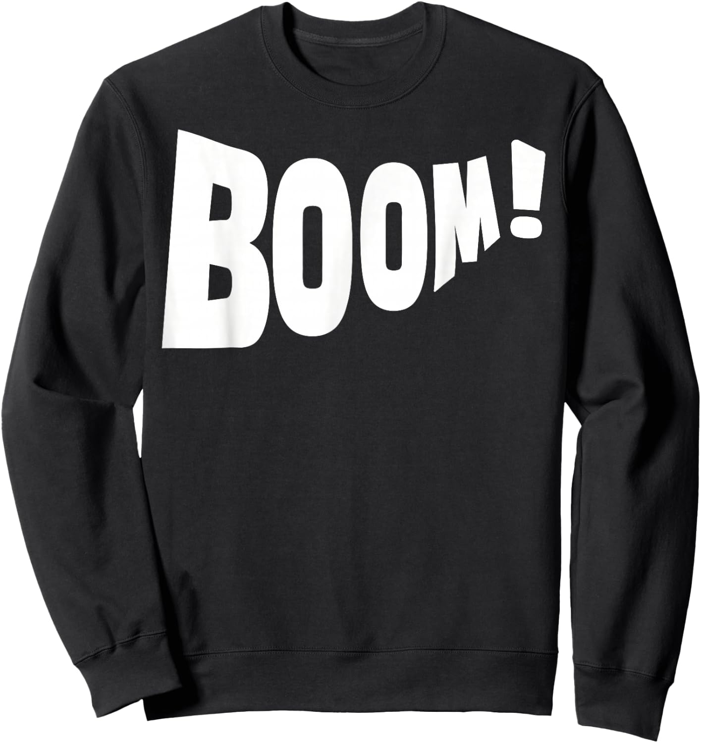 Boom Sweatshirt - Sweatshirt | Black