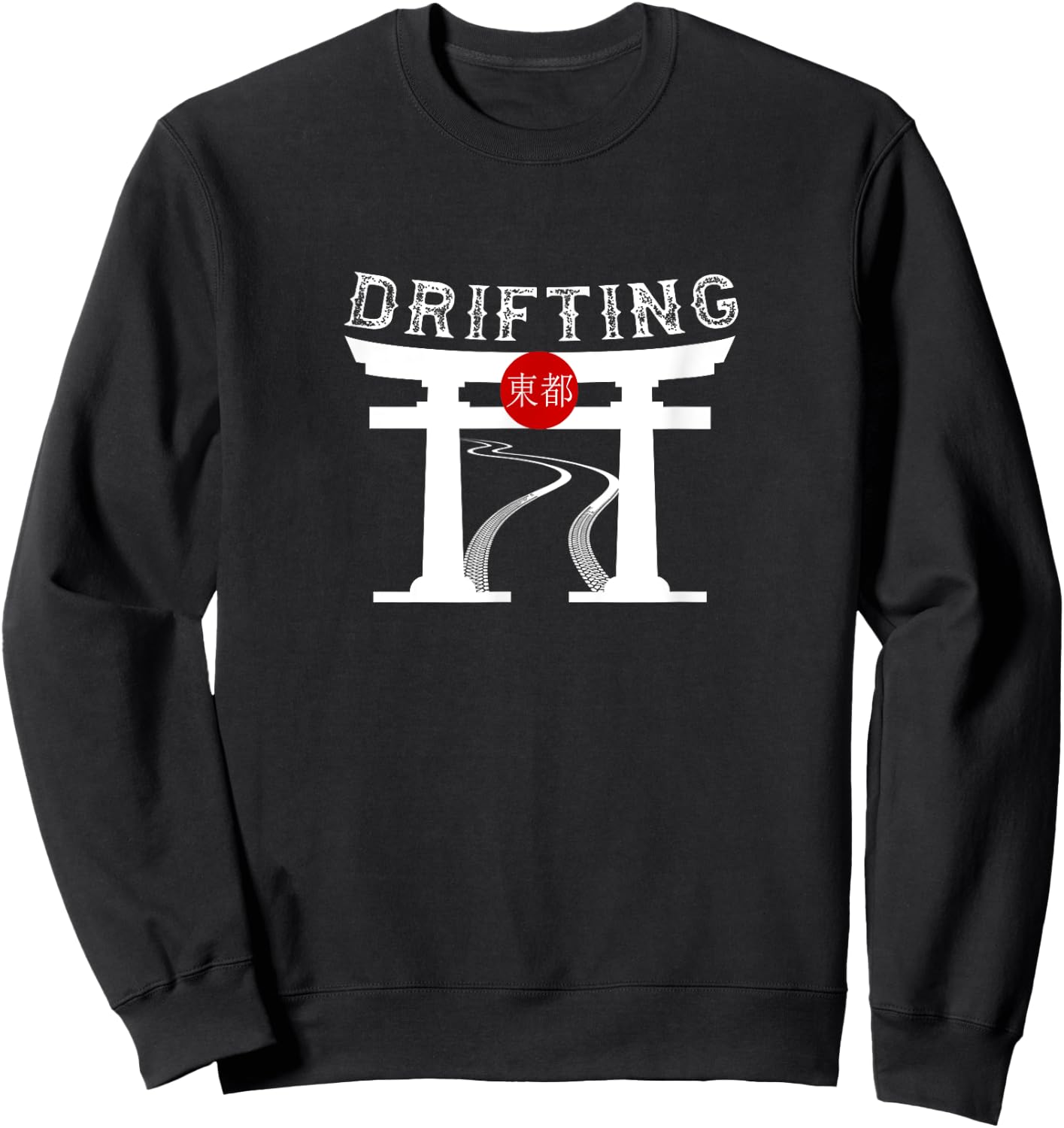 JDM Drifting Car Drift Extreme Japanese Racing Sport Sweatshirt - Sweatshirt | Black