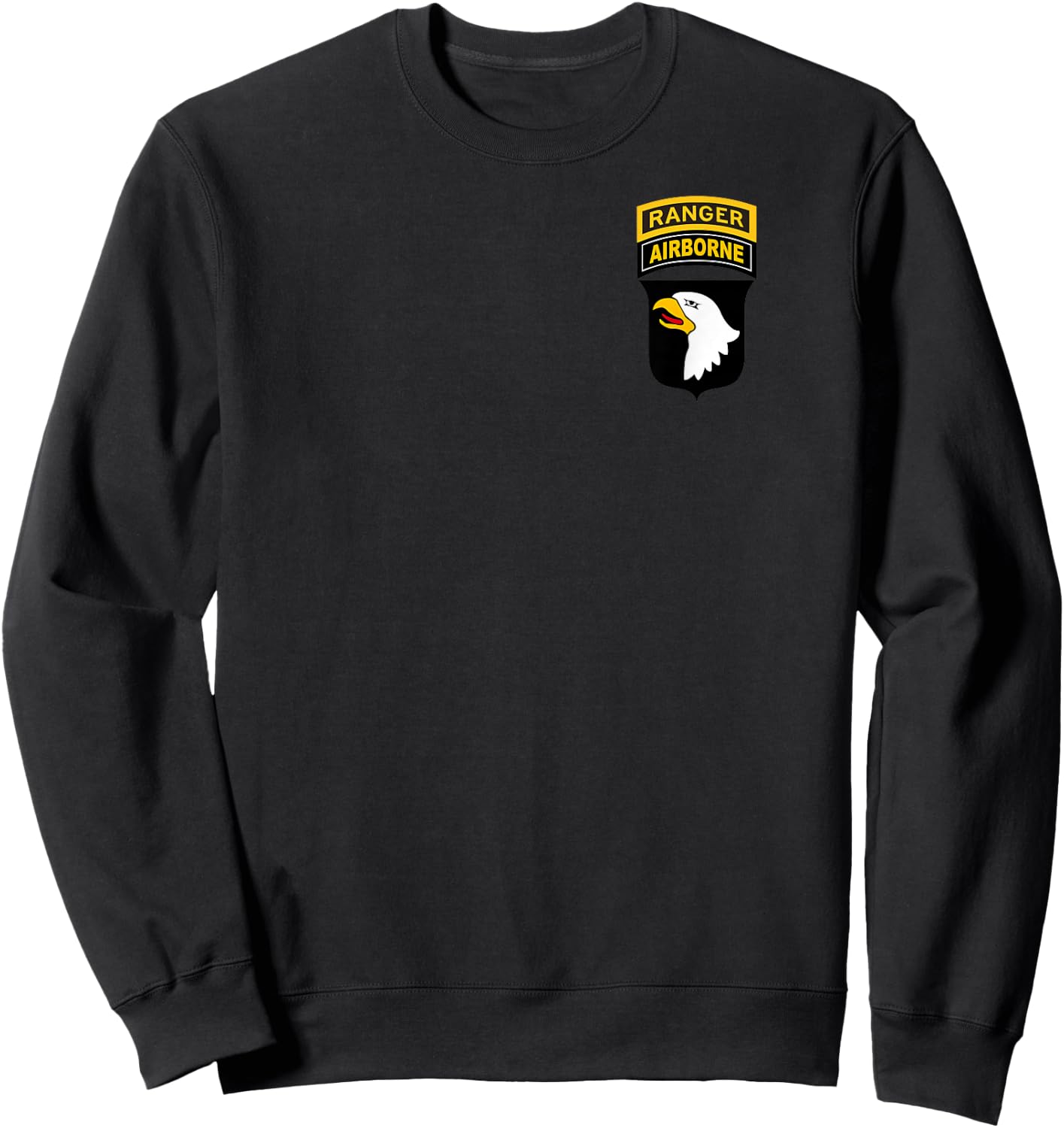 101st Airborne Shirt - 101st Shirt - Ranger Classic Sweatshirt - Sweatshirt | Black