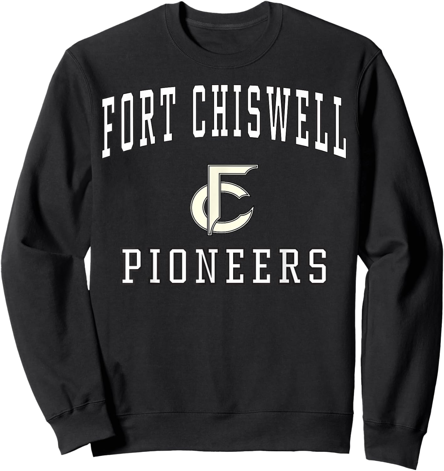 Fort Chiswell High School Pioneers C1 Sweatshirt - Sweatshirt | Black