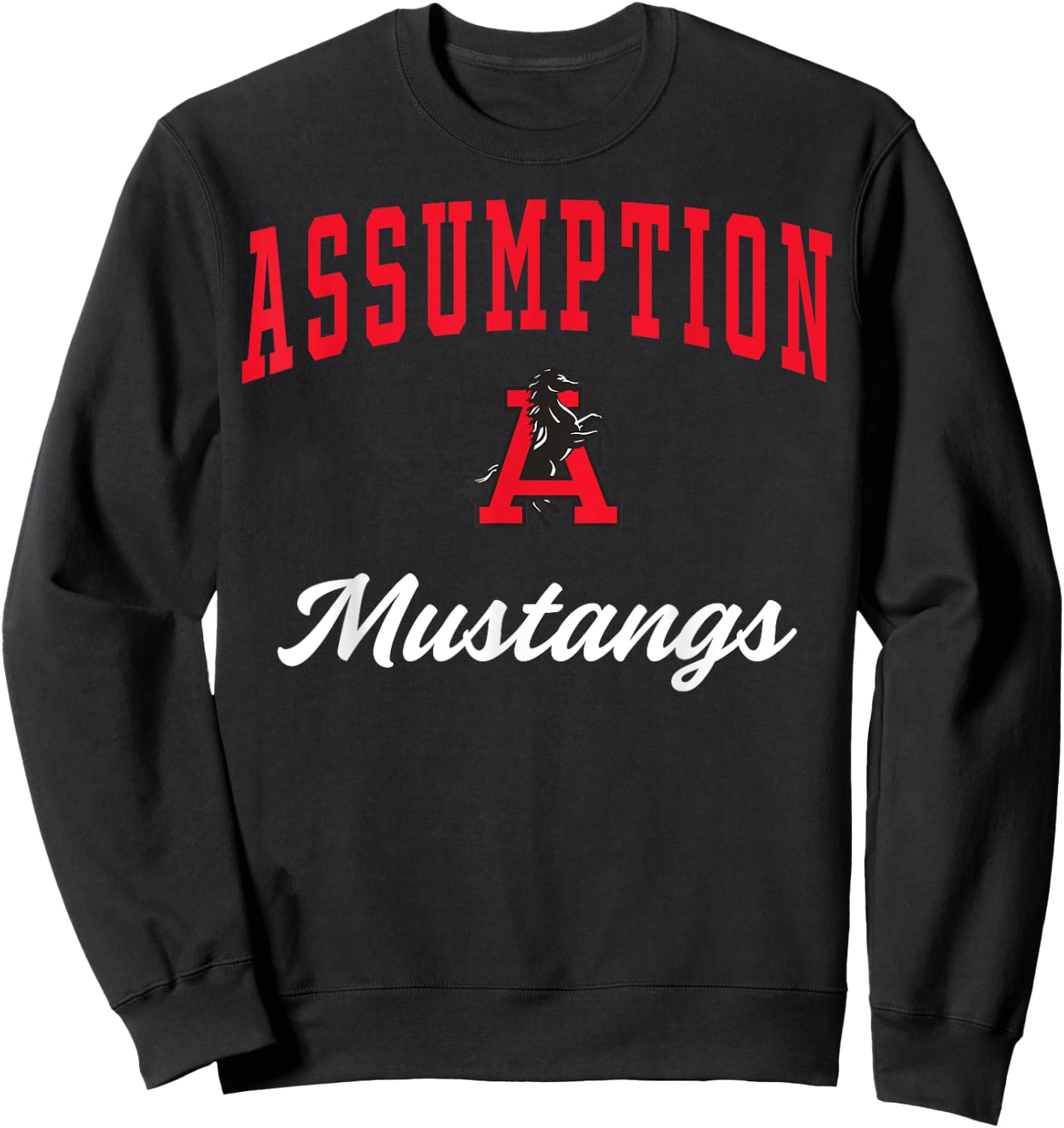 Assumption High School Mustangs C3 Sweatshirt - Sweatshirt | Black
