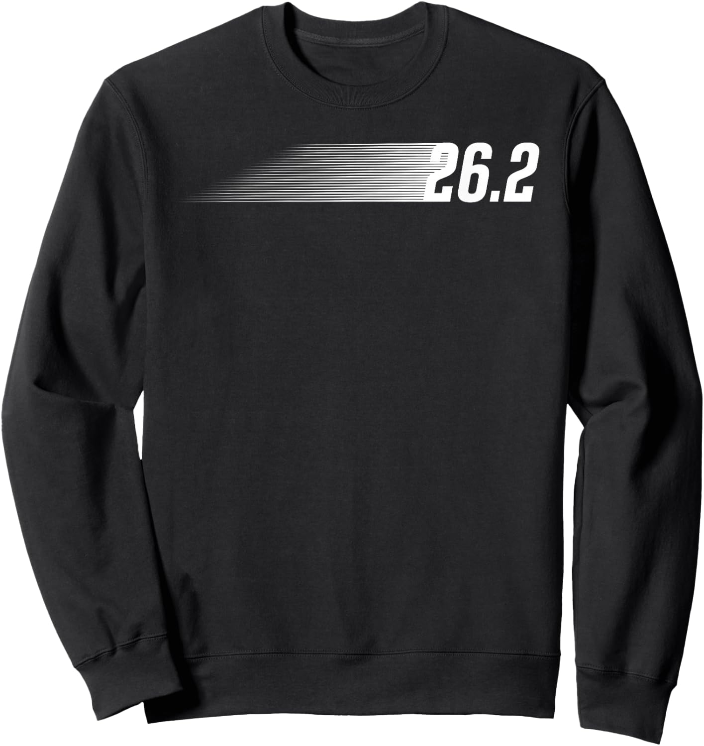 26.2 Marathon Design Women Athlete Marathon Runner Sweatshirt - Sweatshirt | Black