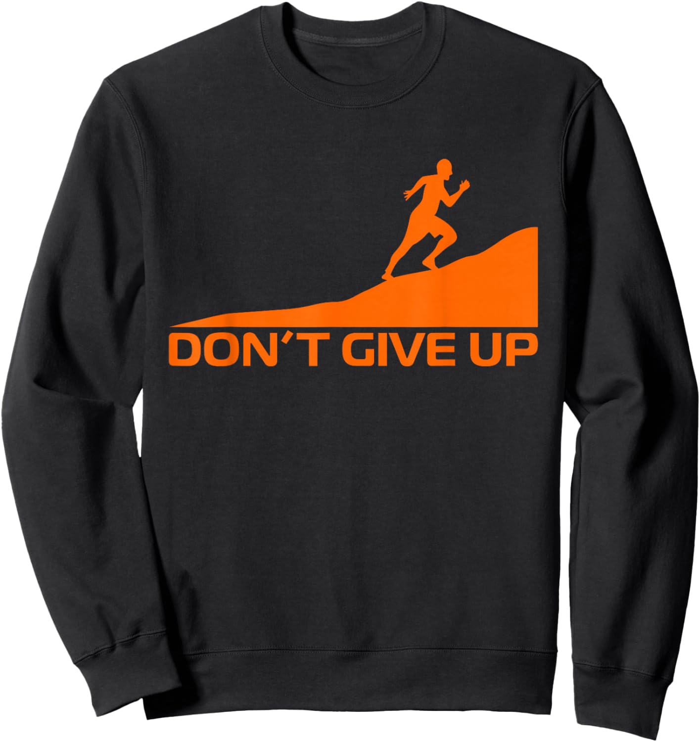 Don't give up Sweatshirt - Sweatshirt | Black