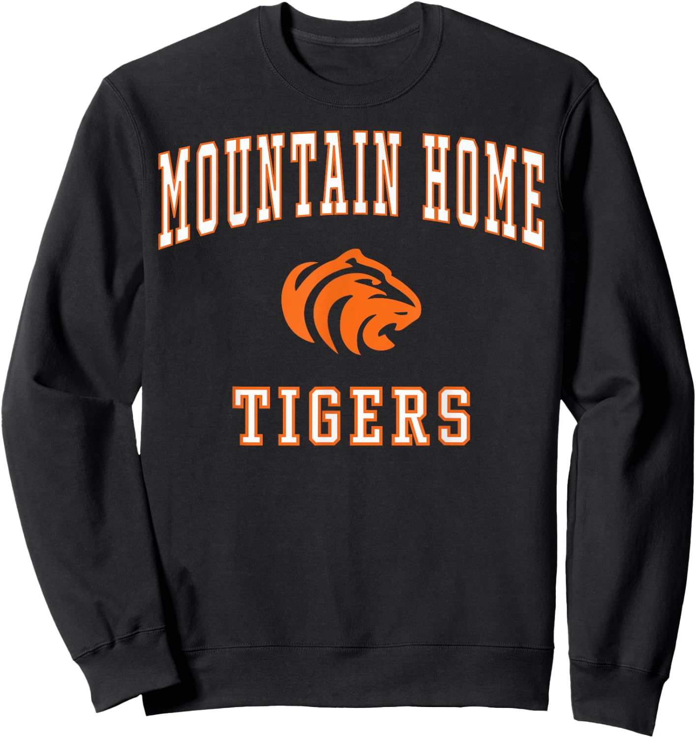 Mountain Home High School Tigers C1 Sweatshirt - Sweatshirt | Black