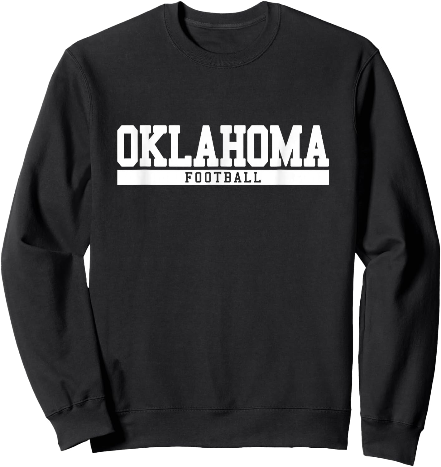Oklahoma Football Sweatshirt - Sweatshirt | Black