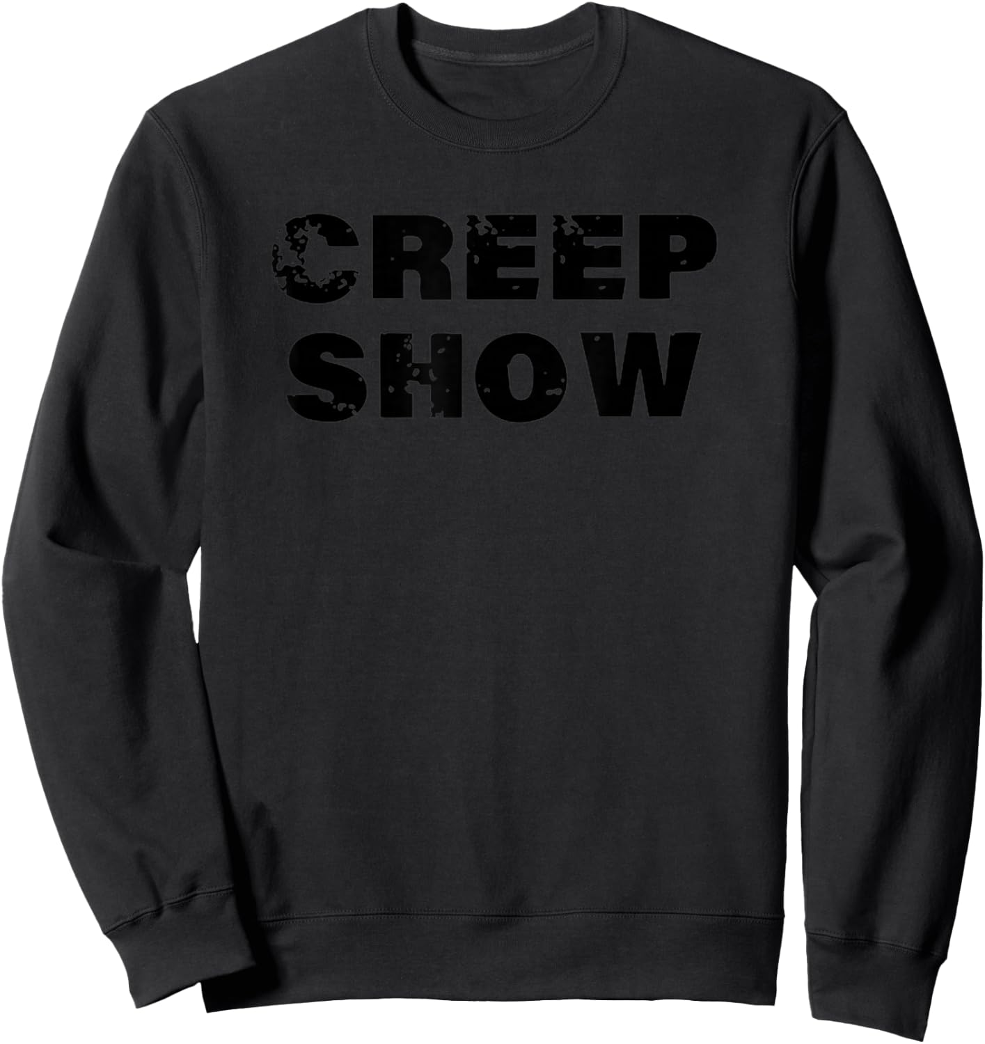Creep Show Creepshow - Men's Black Short Sleeve Halloween - Small Sweatshirt - Sweatshirt | Black
