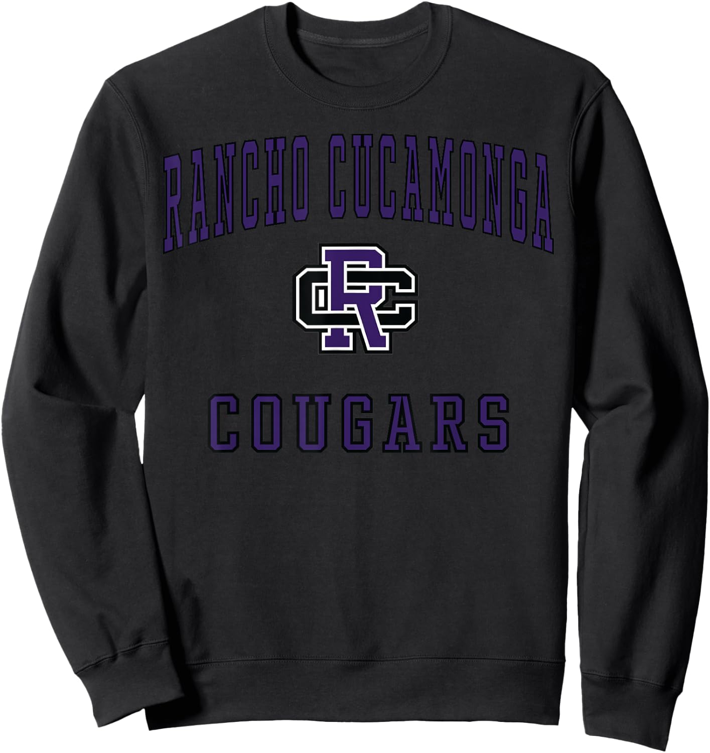 Rancho Cucamonga High School Cougars C1 Sweatshirt - Sweatshirt | Black