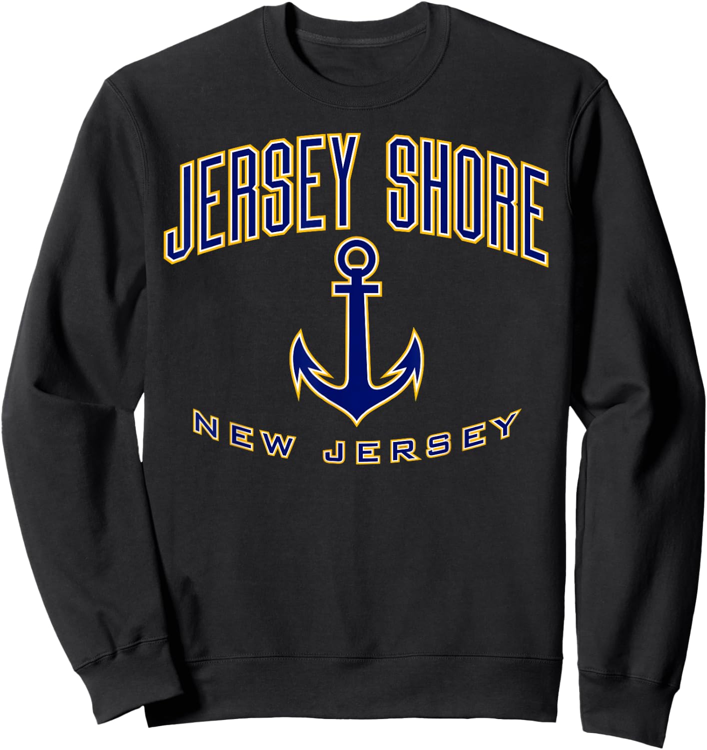Jersey Shore NJ Shirt , Men, Girls & Boys Sweatshirt - Sweatshirt | Black