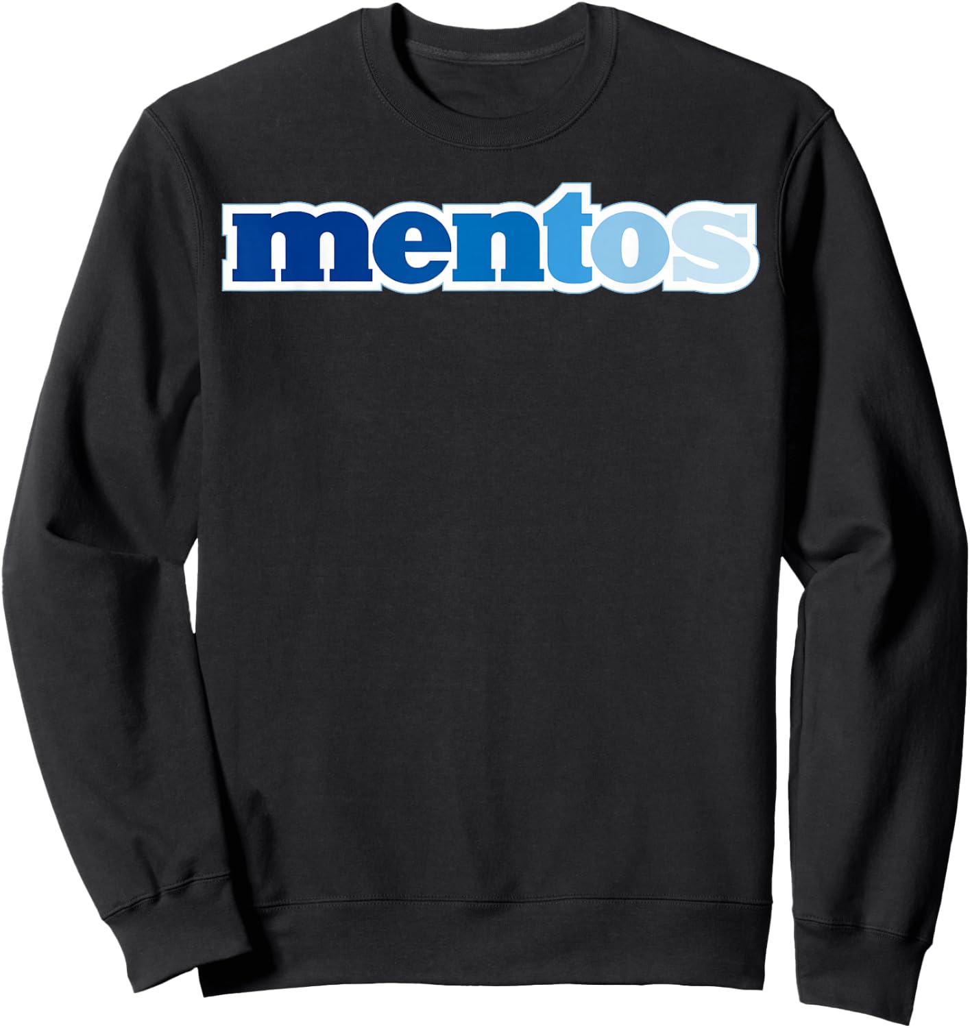 Mentos Mint Gradation Sweatshirt - Sweatshirt | Black