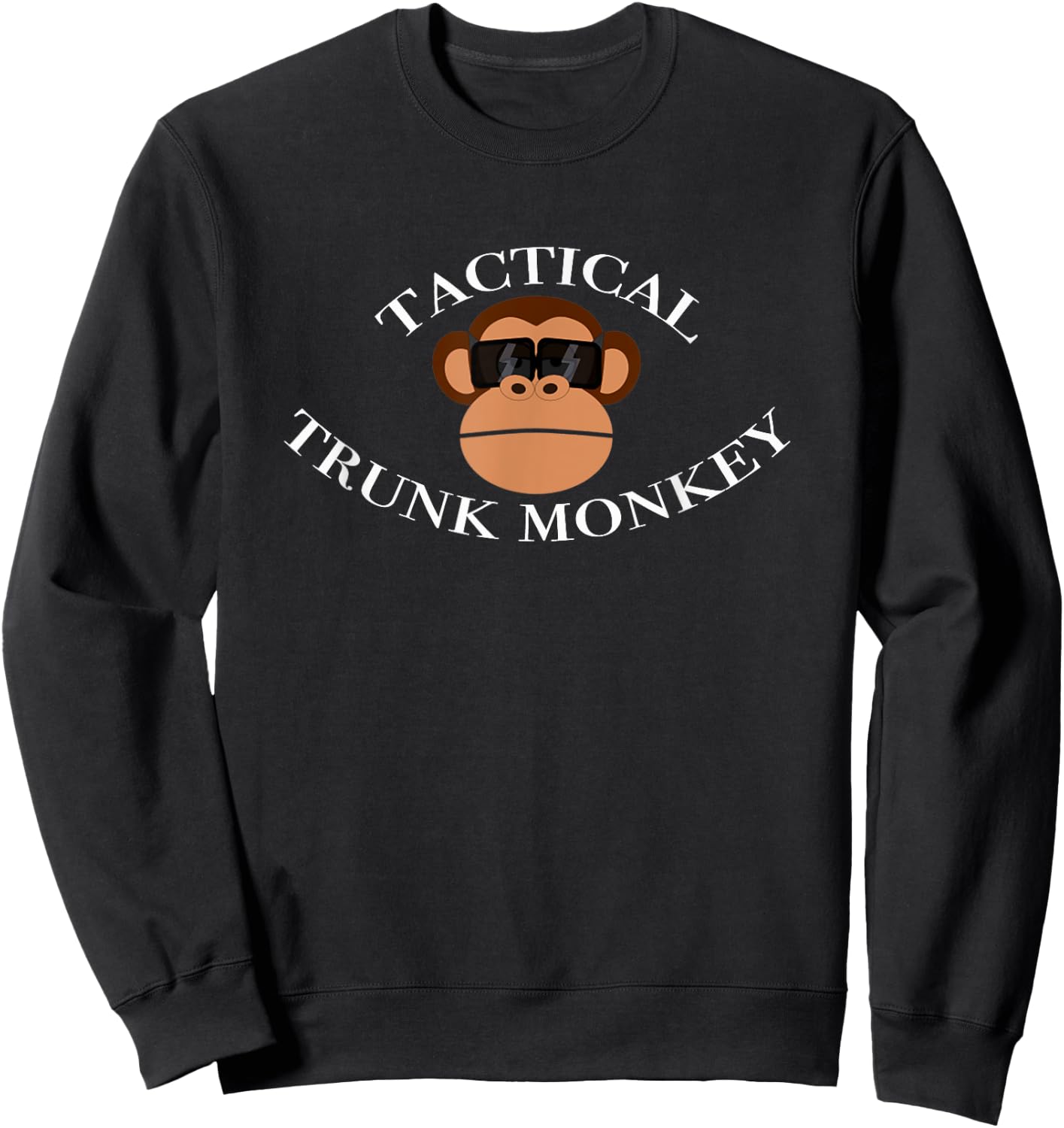 Tactical Trunk Monkey Sweatshirt - Sweatshirt | Black