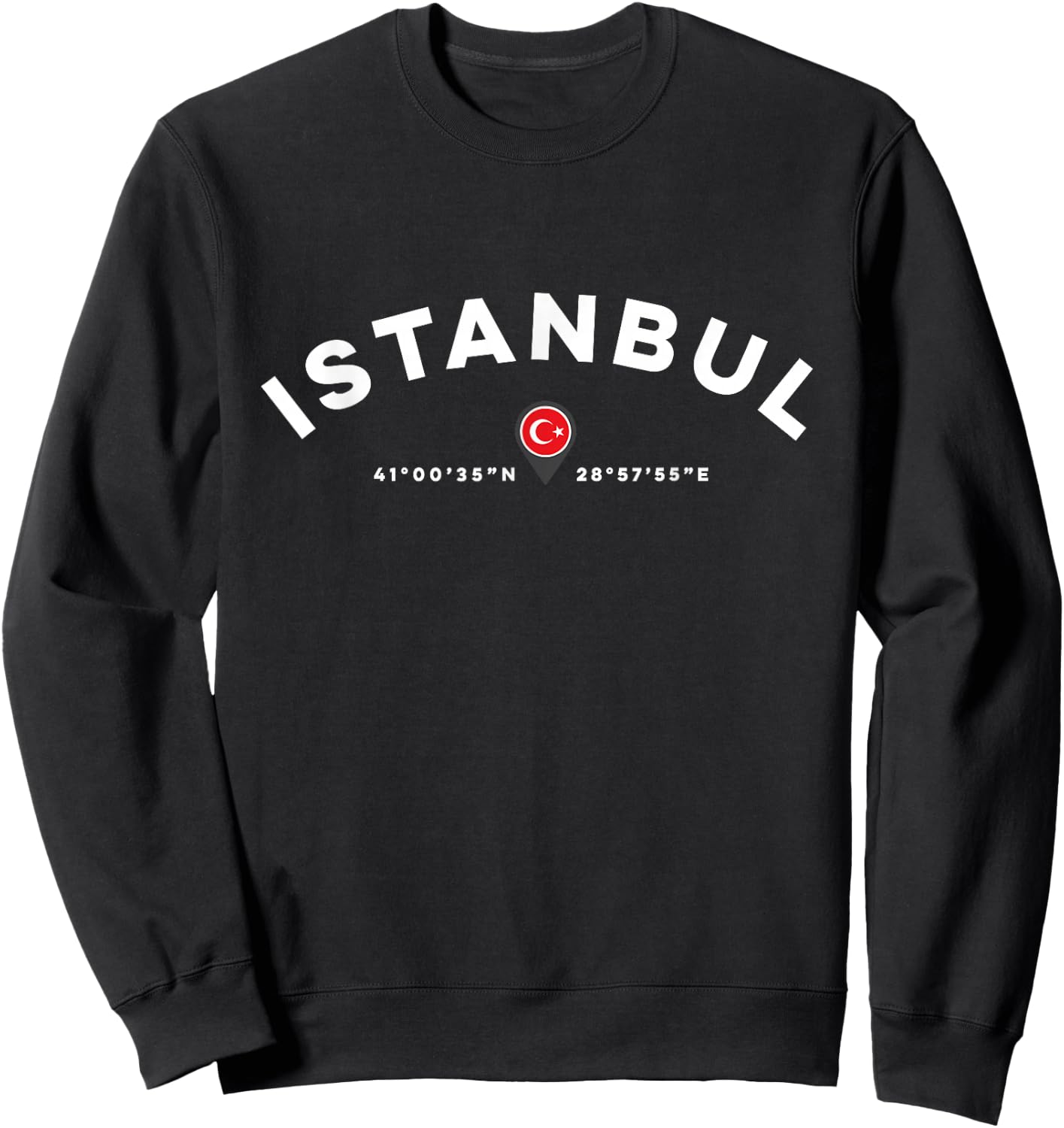 Istanbul Turkey Sweatshirt - Sweatshirt | Black
