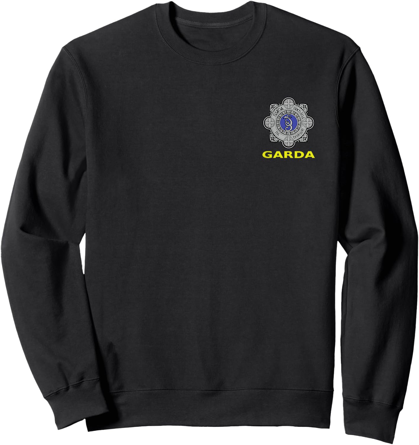 GARDA SIOCHANA Irish Police Force Replica Shirt Sweatshirt - Sweatshirt | Black