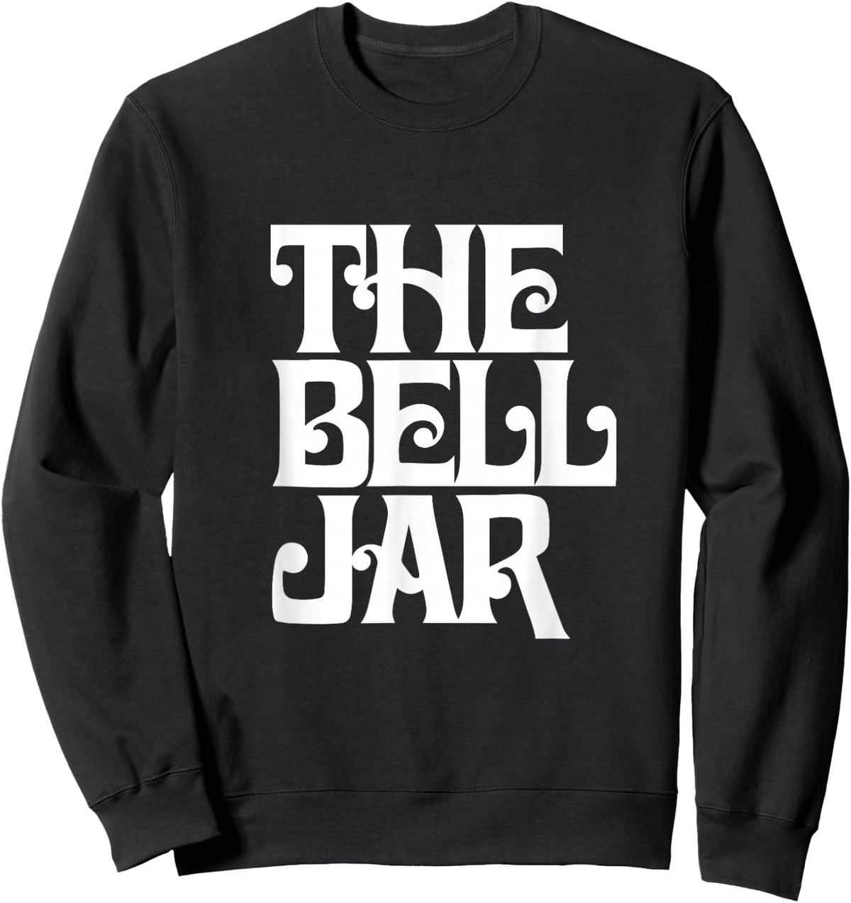 The Bell Jar | Retro Vintage Novel Book Cover Shirt Sweatshirt - Sweatshirt | Black