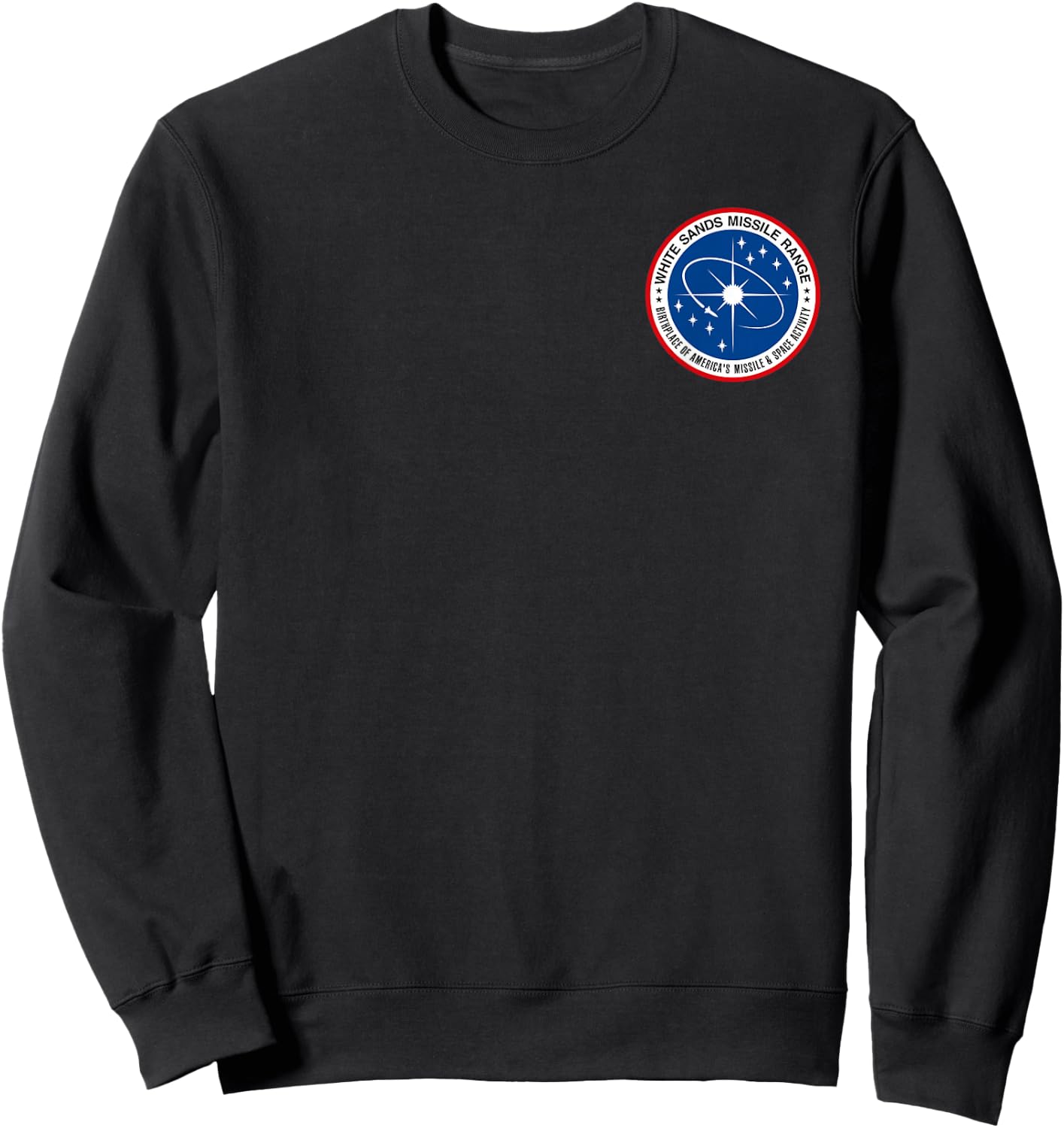 White Sands Missile Range WSMR Military Veteran Sweatshirt - Sweatshirt | Black