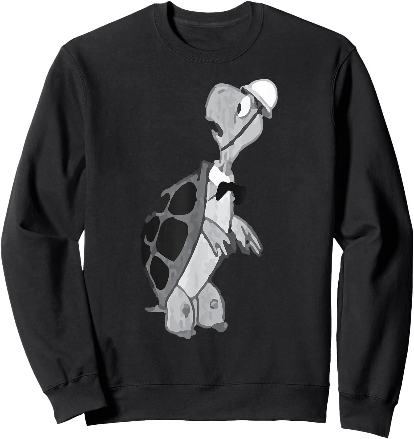 Duck and Cover Vintage Bert the Turtle Cold War Sweatshirt - Sweatshirt | Black