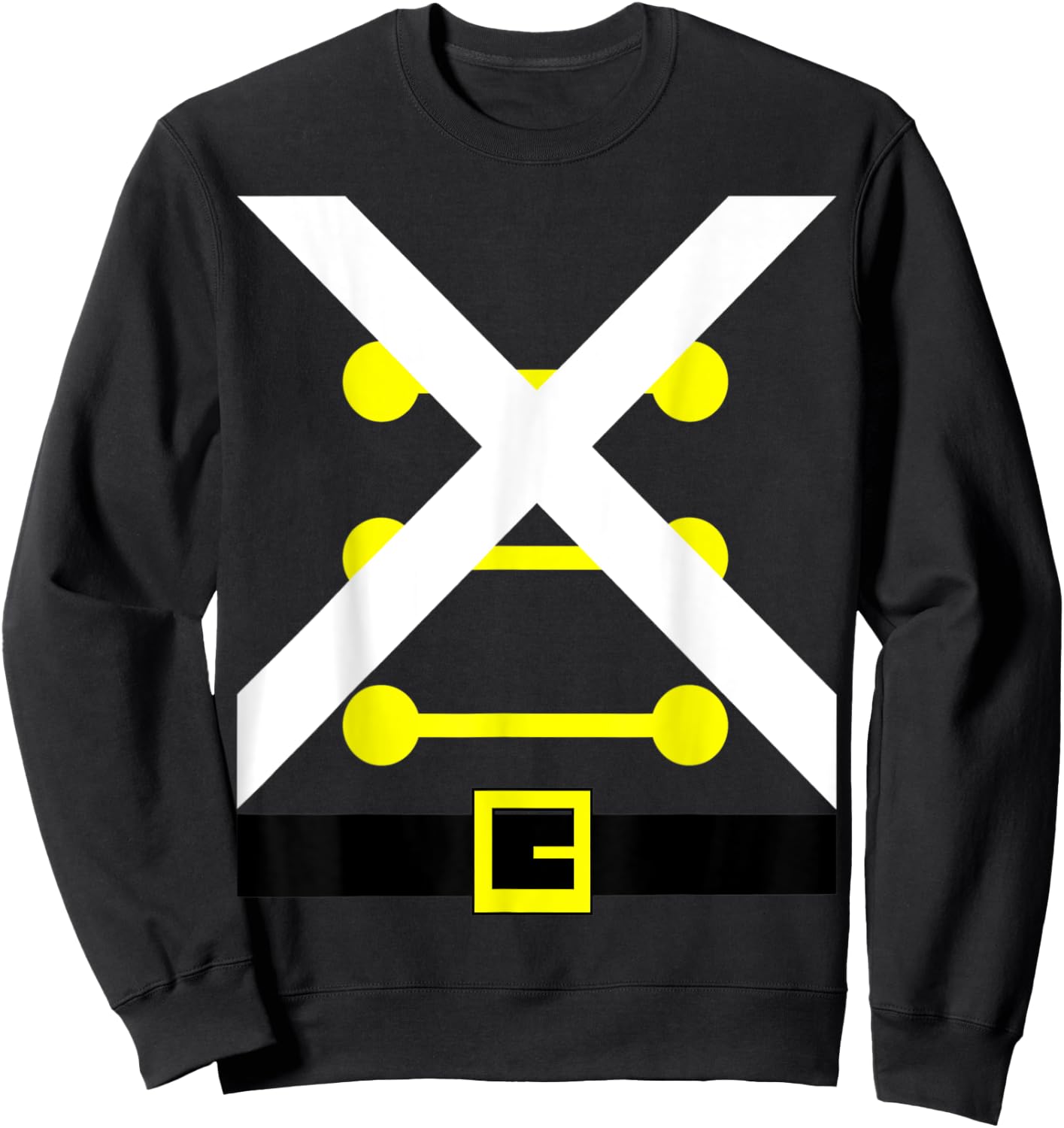 Christmas Toy Soldier Costume Adult Youth Sweatshirt - Sweatshirt | Black