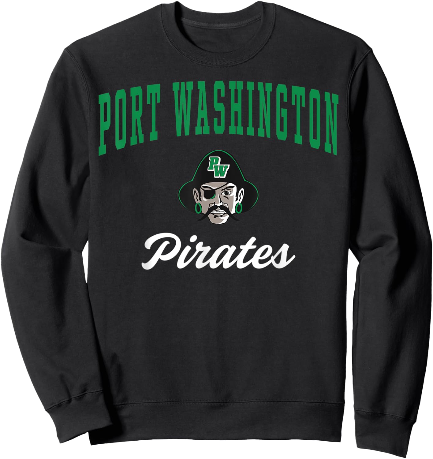 Port Washington High School Pirates C3 Sweatshirt - Sweatshirt | Black