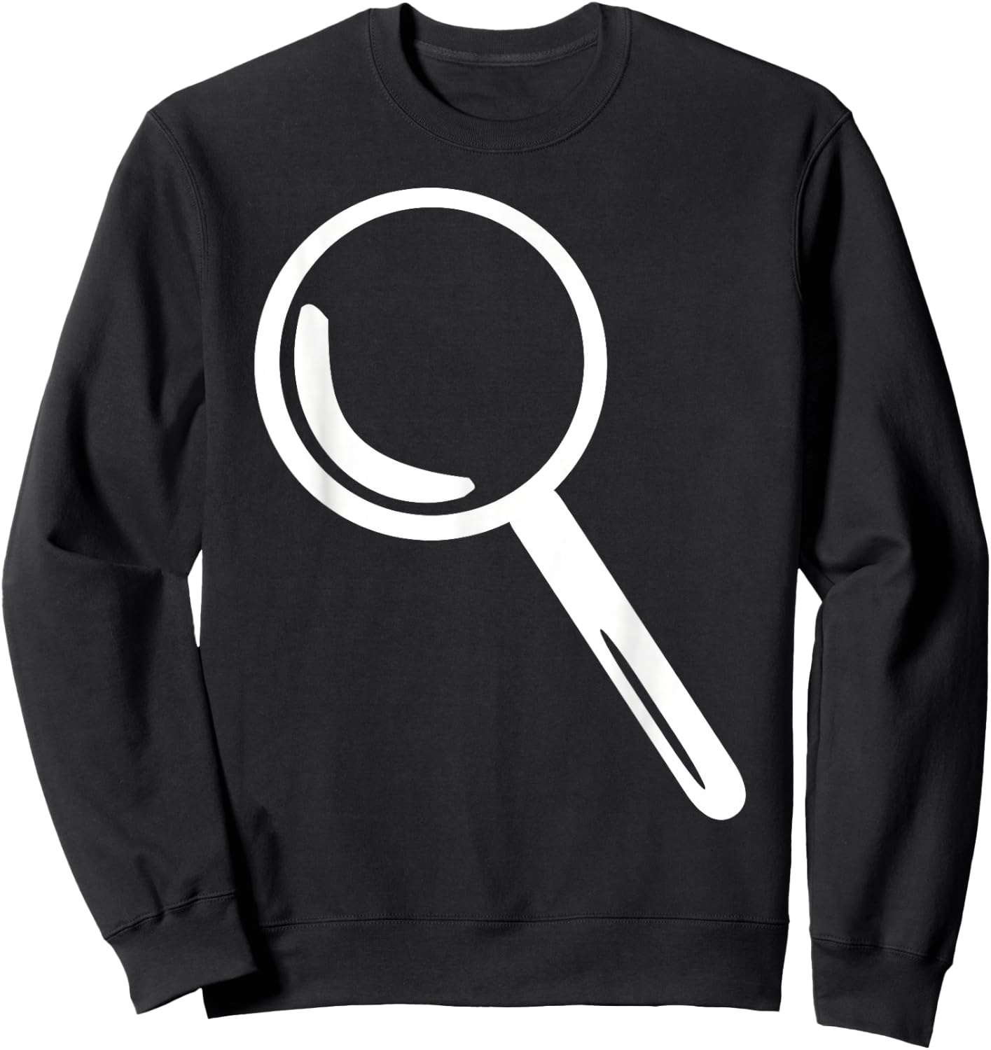 Magnifying glass Sweatshirt - Sweatshirt | Black