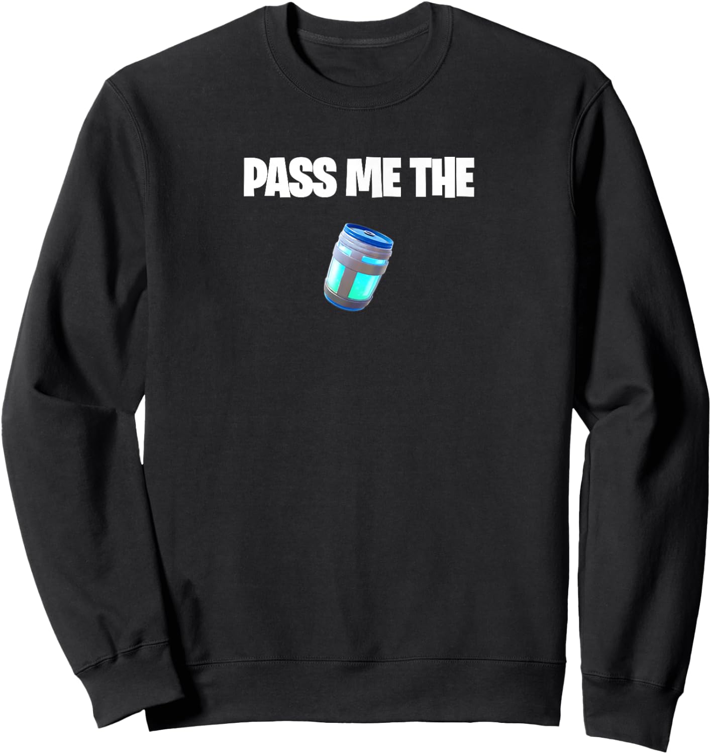 Pass Me The Chug Jug - Funny Battle Royale Sweatshirt - Sweatshirt | Black