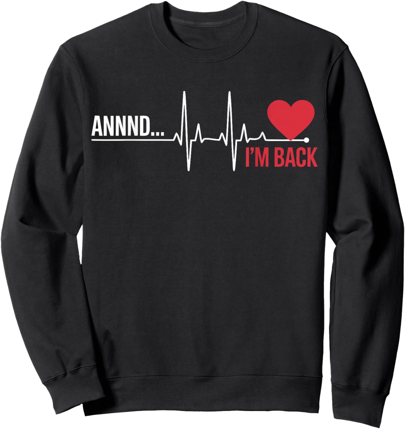 Critical Care Unit Medical Center Intensive Care Revive Sweatshirt - Sweatshirt | Black