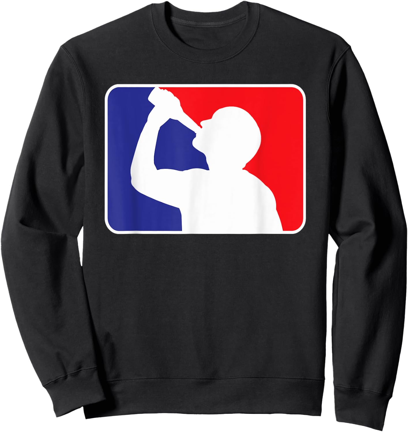 Major League Drinking Shirt. Sweatshirt - Sweatshirt | Black