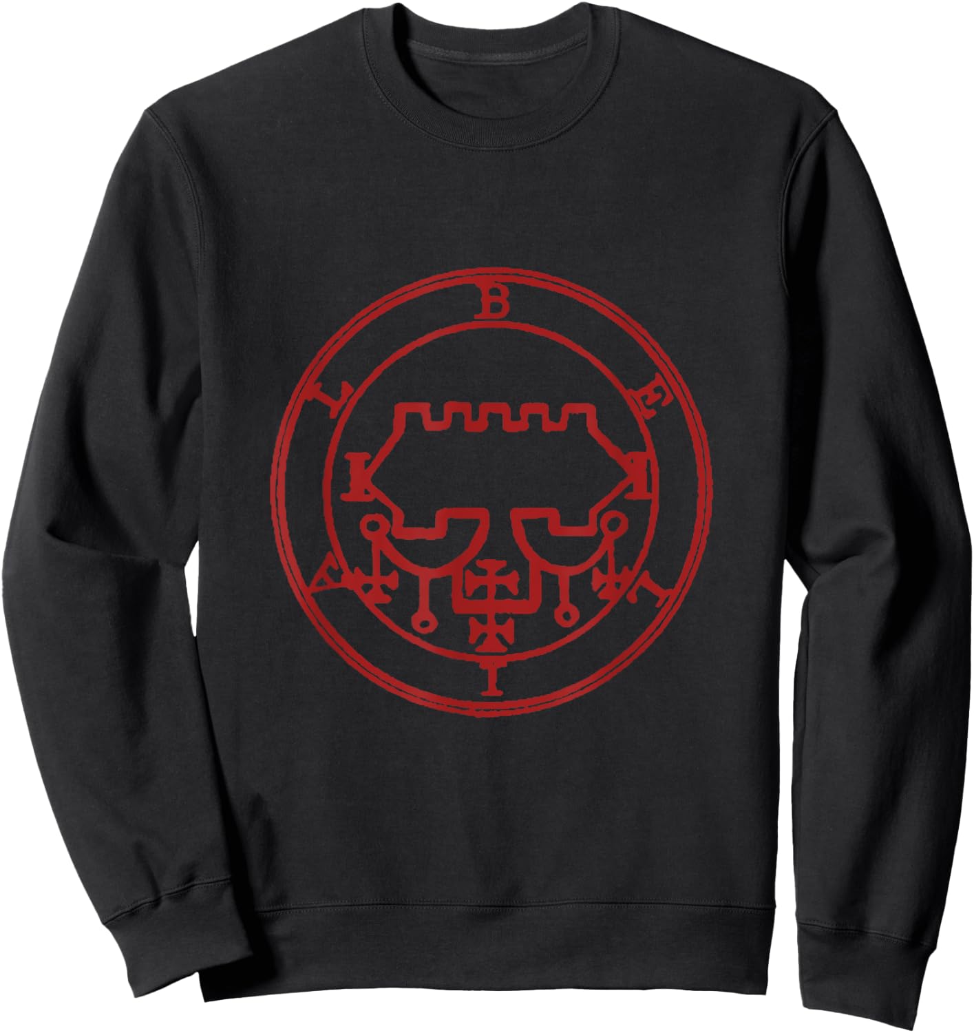 Belial Demon Goetia Grimoire Sigil Magick Sweatshirt - Sweatshirt | Black