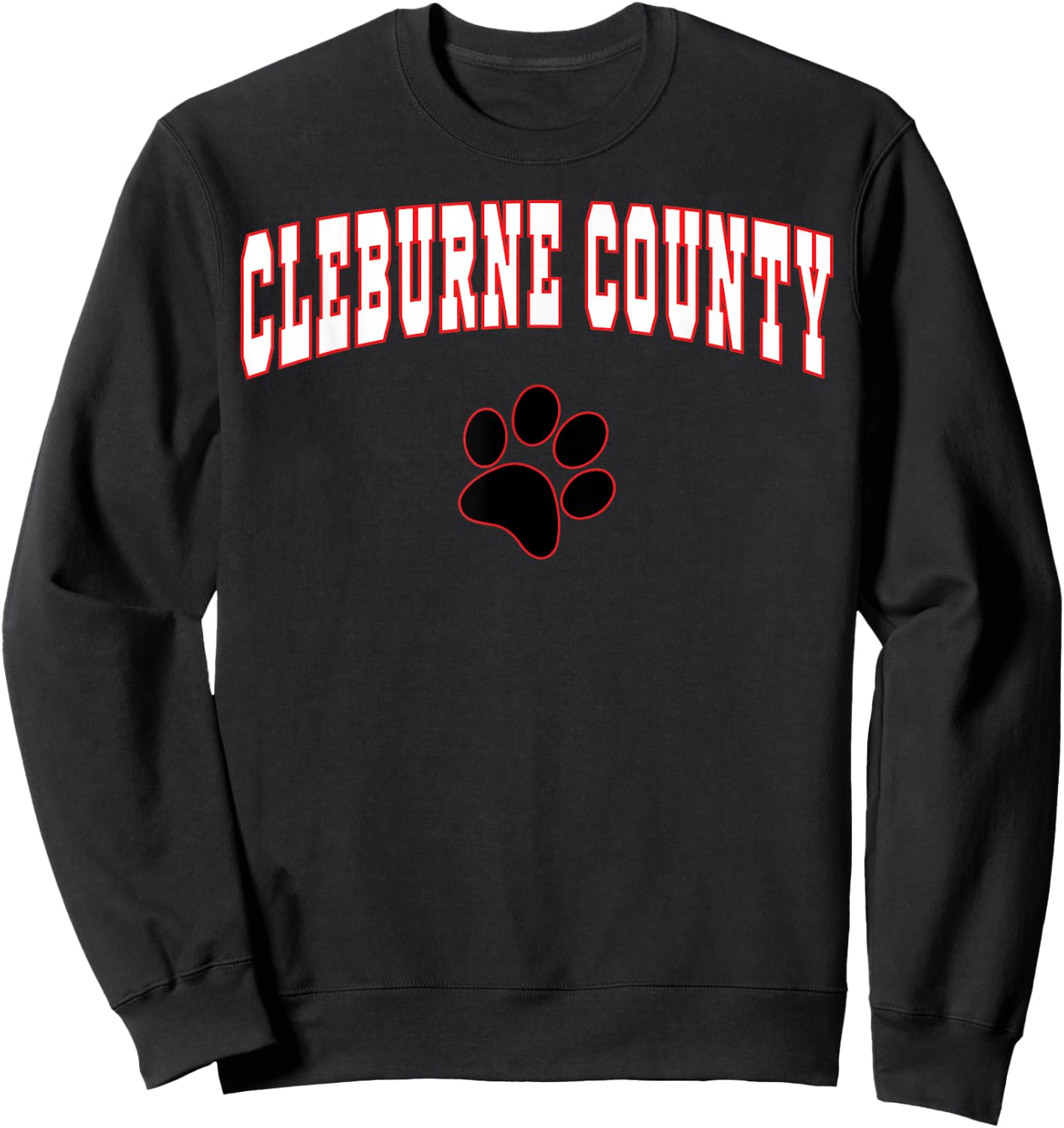 Cleburne County High School Tigers C2 Sweatshirt - Sweatshirt | Black