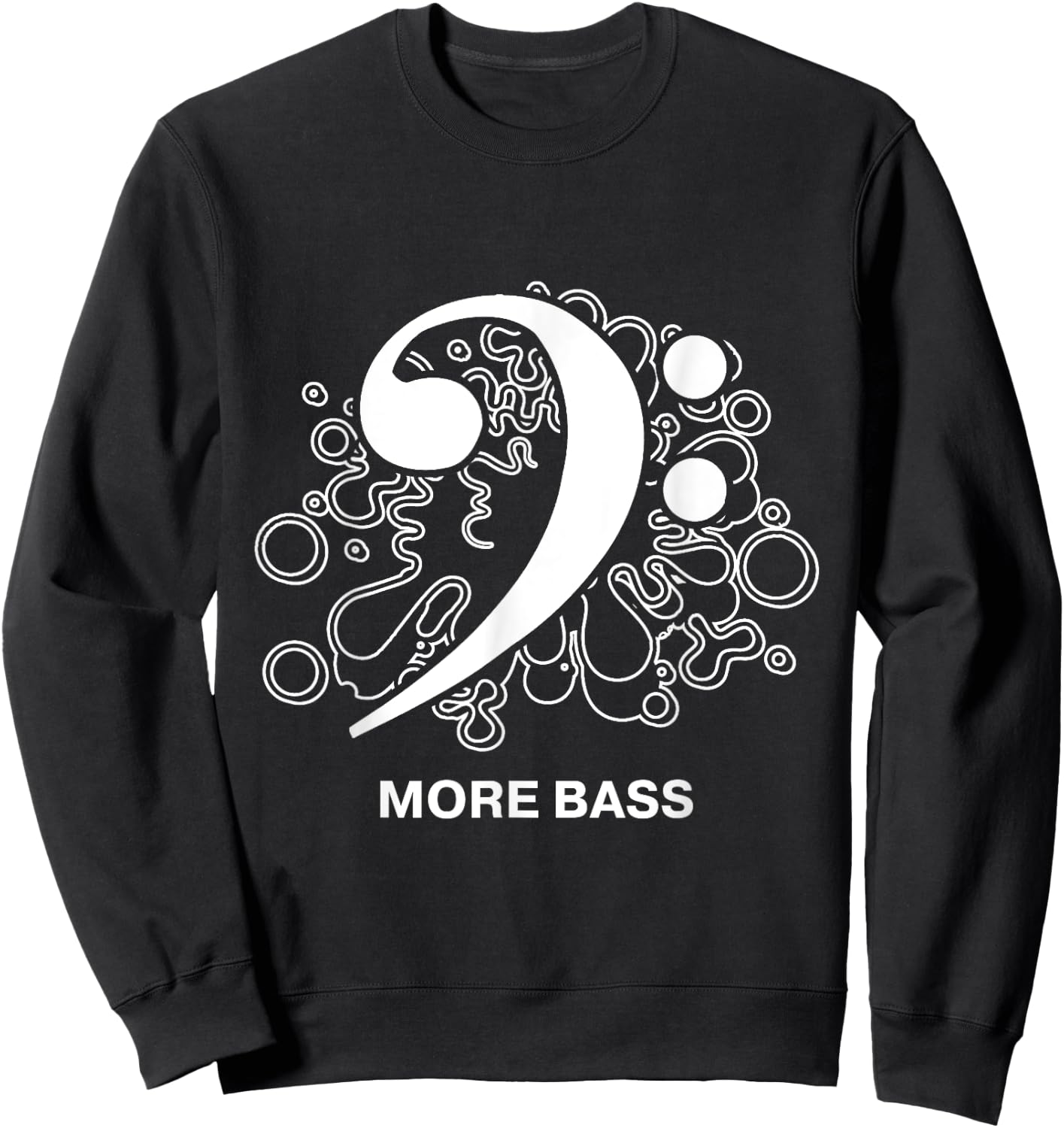 More Bass Sweatshirt - Sweatshirt | Black