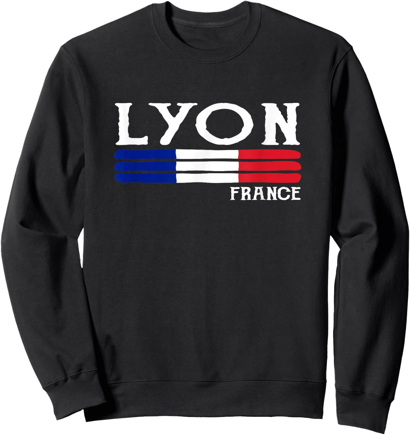 Lyon France Sweatshirt - Sweatshirt | Black