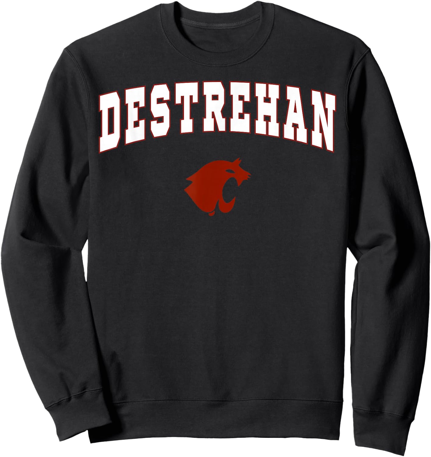 Destrehan High School Wildcats C2 Sweatshirt - Sweatshirt | Black