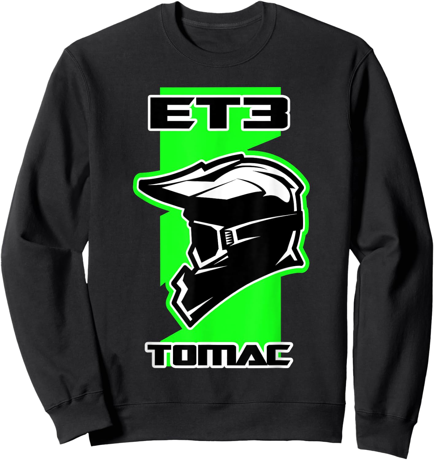 Tomac Dirt Bike Racing Sweatshirt - Sweatshirt | Black