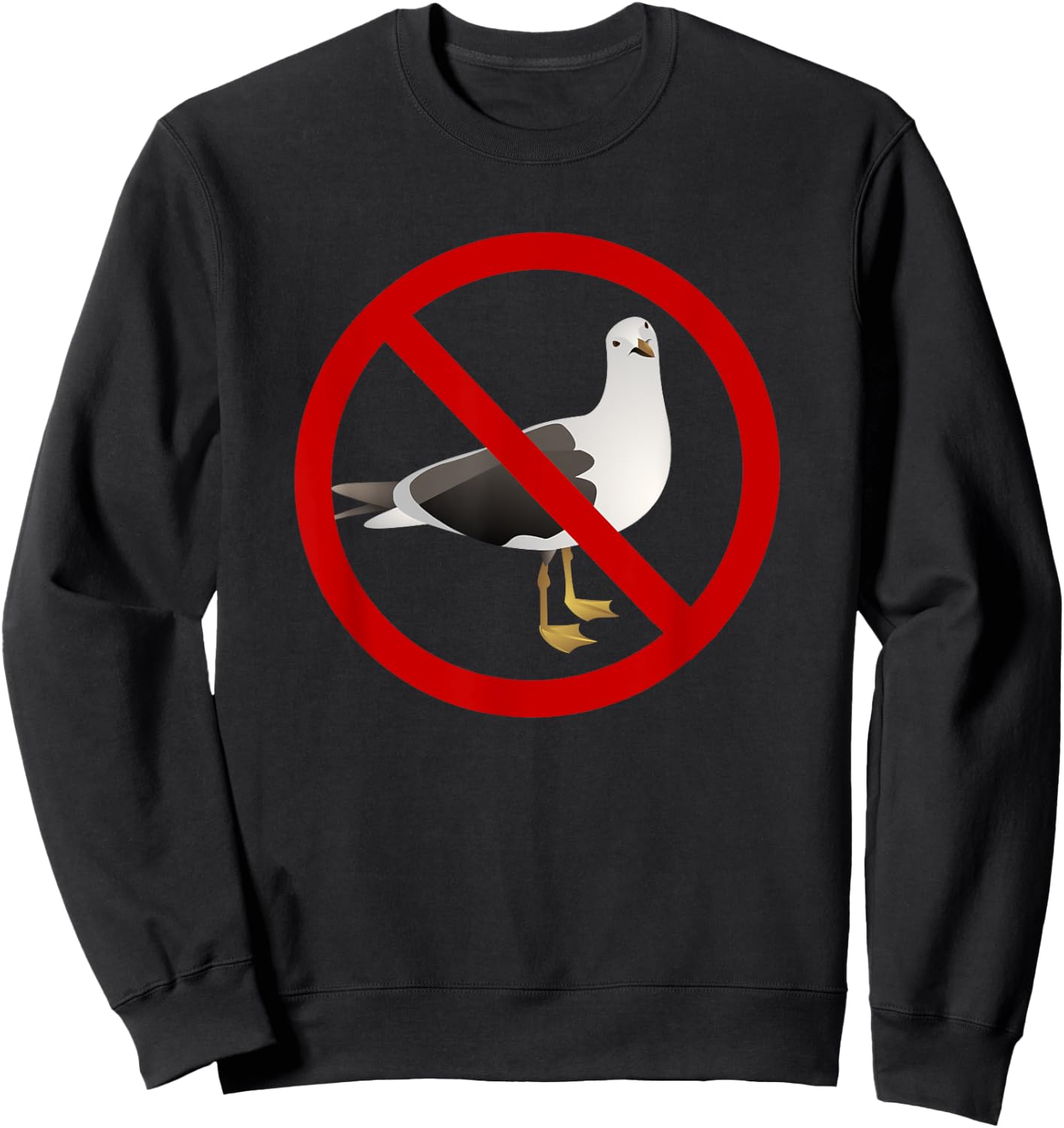 I Hate Seagulls Sweatshirt - Sweatshirt | Black