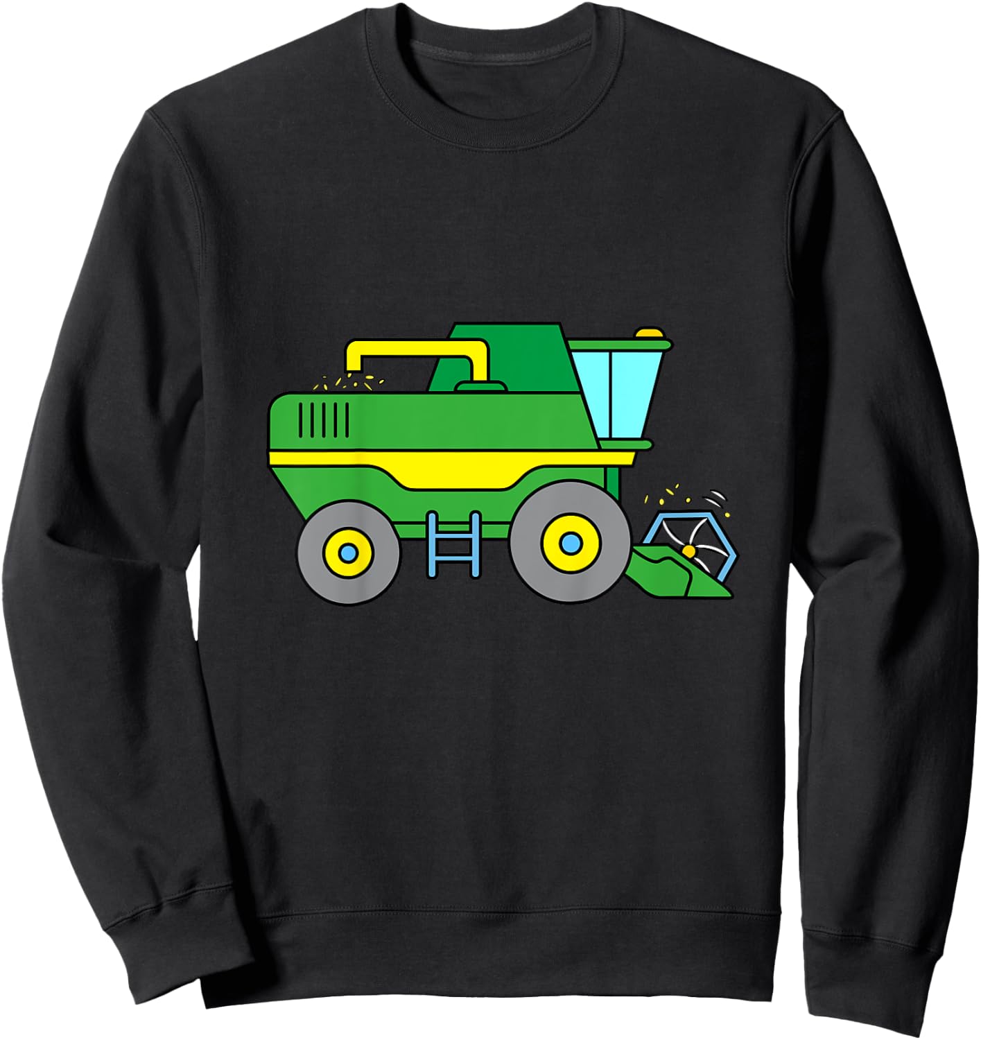Tractor : Combine Harvester Shirt Sweatshirt - Sweatshirt | Black