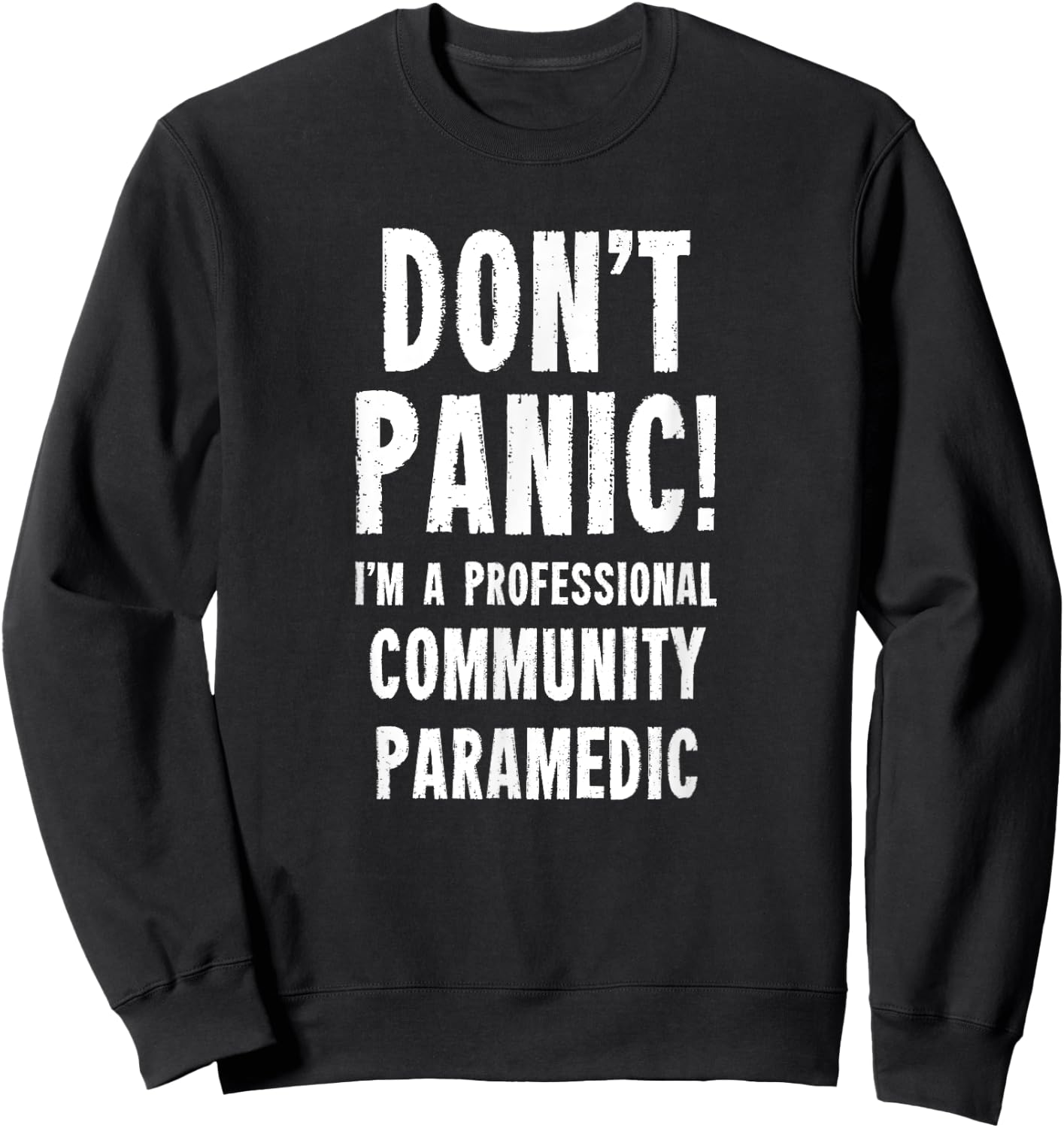 Community Paramedic Sweatshirt - Sweatshirt | Black