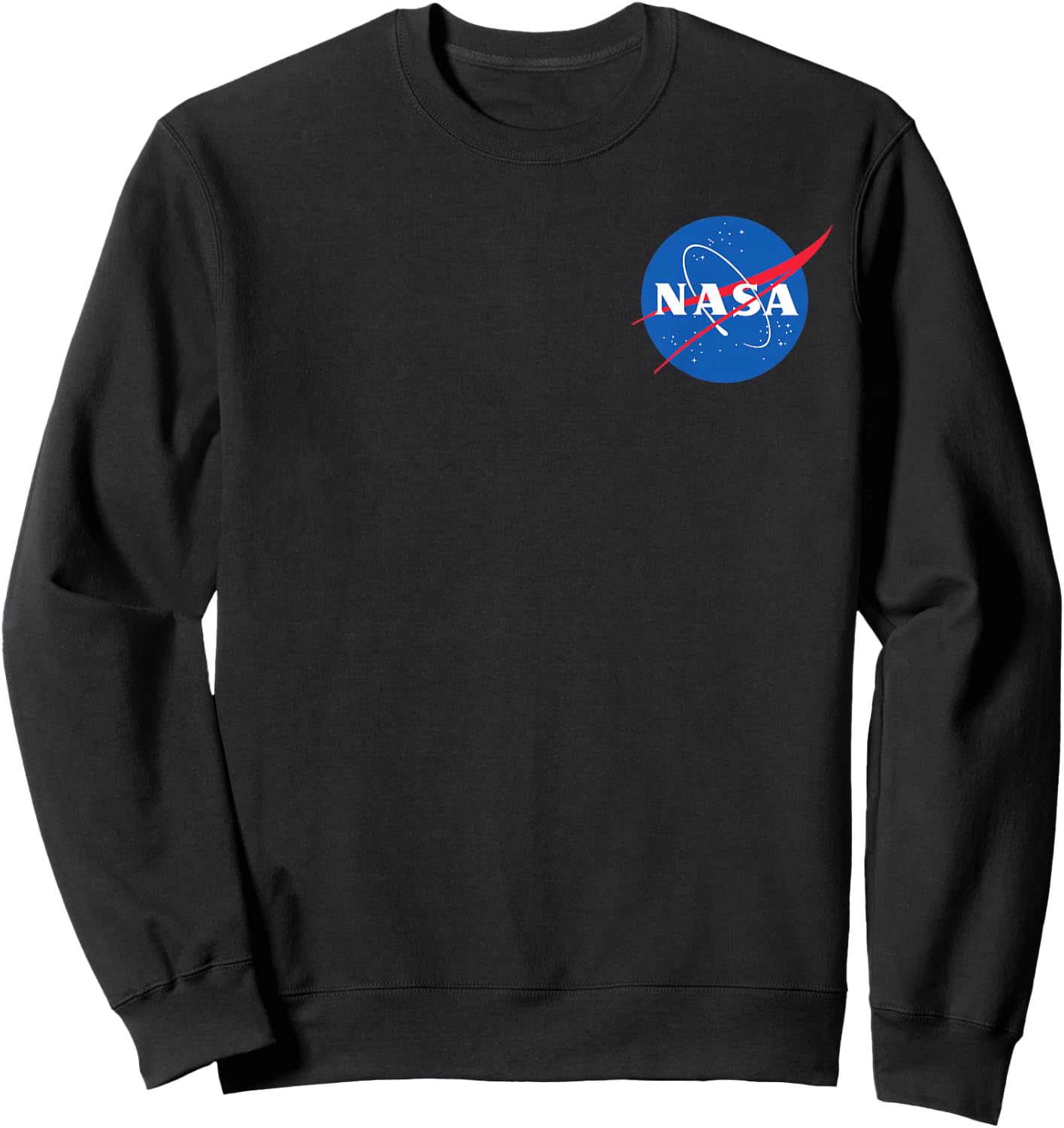 NASA Shirt - Chest Meatball Logo Sweatshirt - Sweatshirt | Black