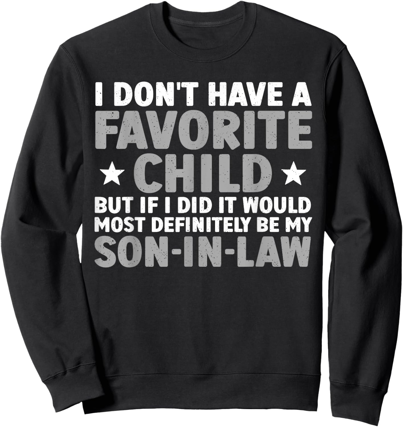 Women Kids -Kids Black Small Modern Classic Short Sleeve Humorous Family Theme Birthday Gift Sweatshirt - Sweatshirt | Black