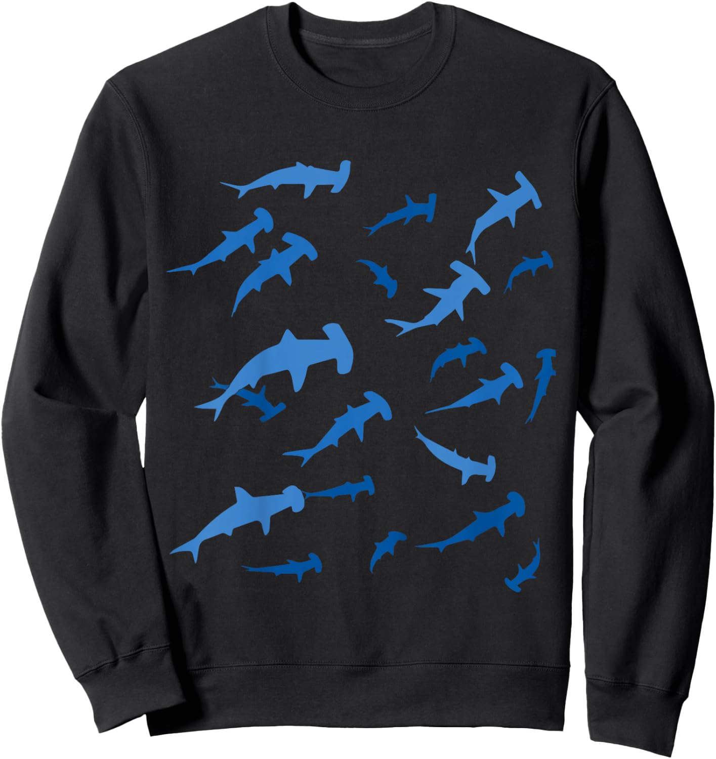 Kids Hammerhead Shark Sweatshirt - Sweatshirt | Black