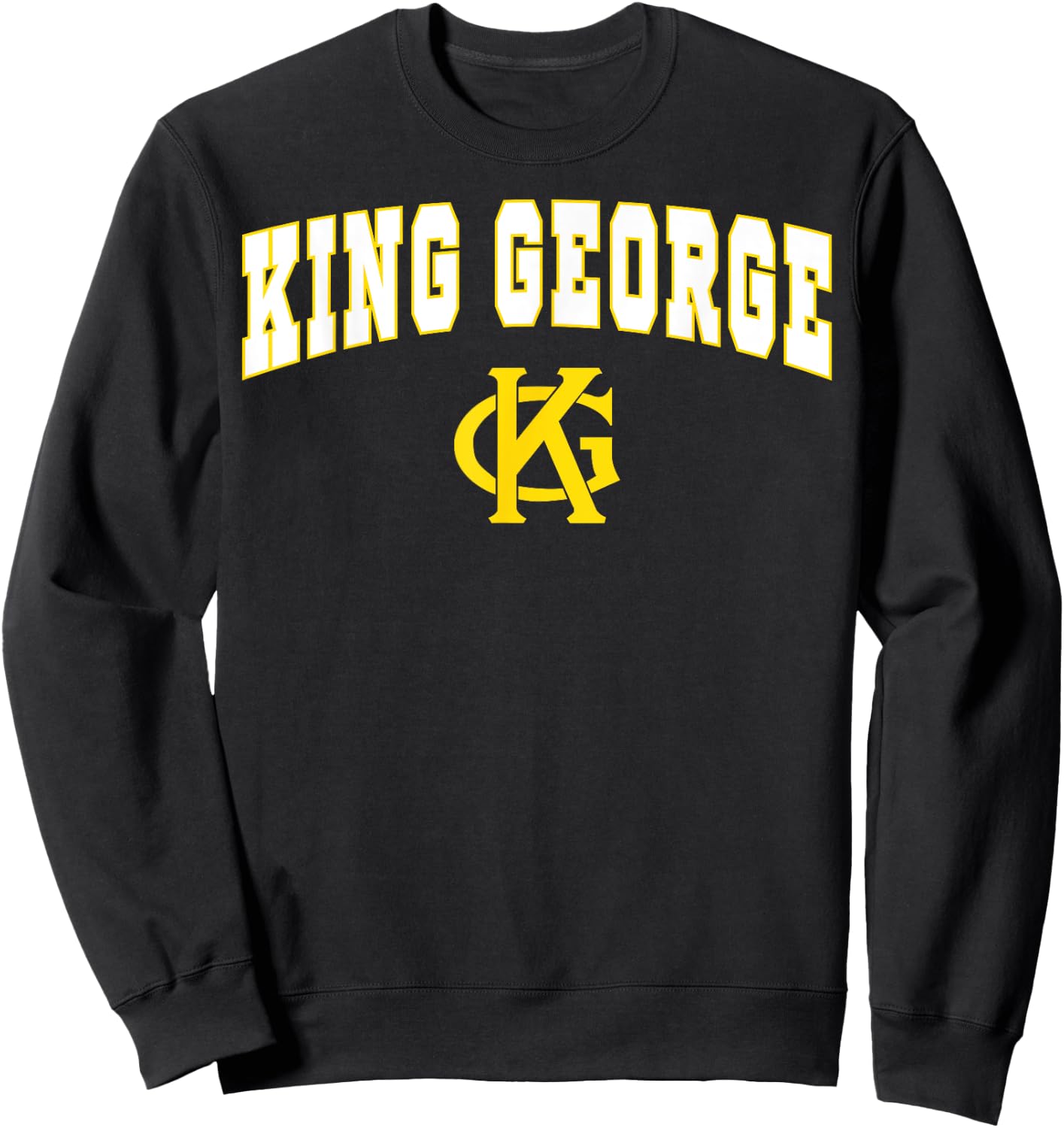 King George High School Foxes C2 Sweatshirt - Sweatshirt | Black