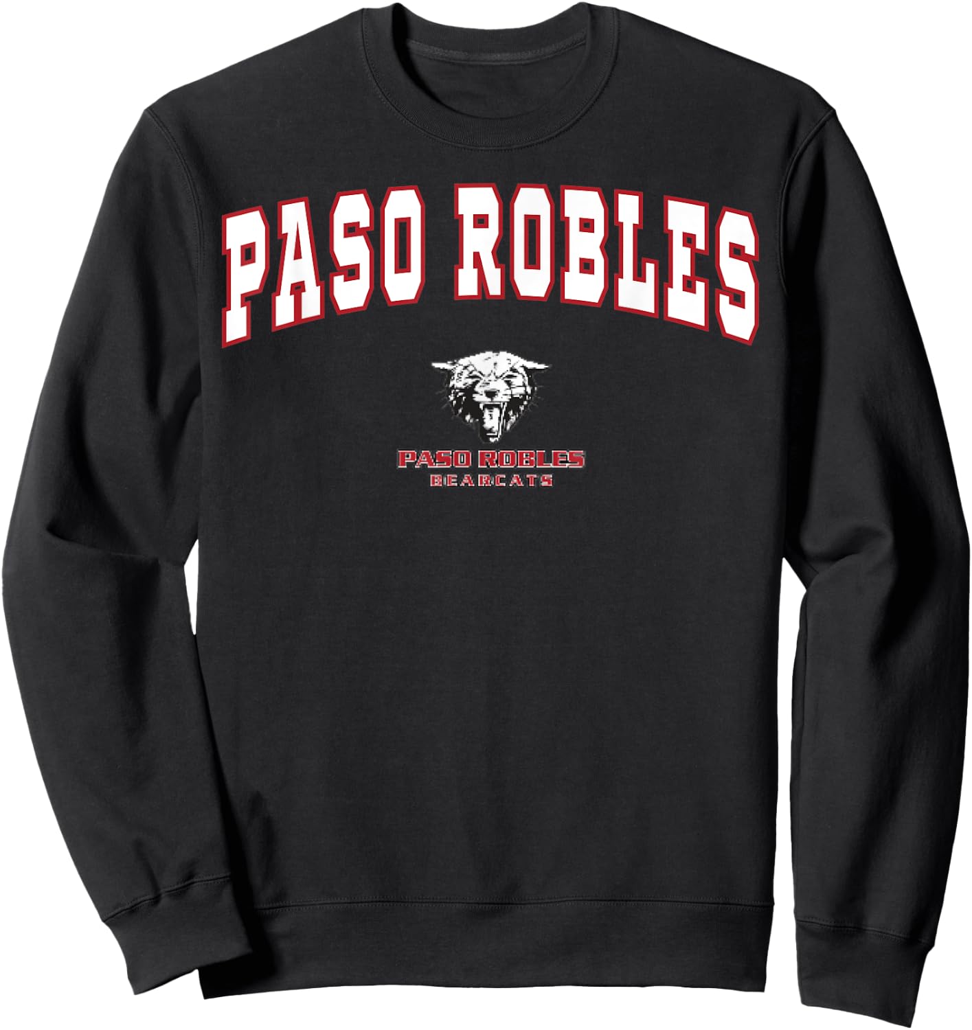 Paso Robles High School Bearcats C2 Sweatshirt - Sweatshirt | Black