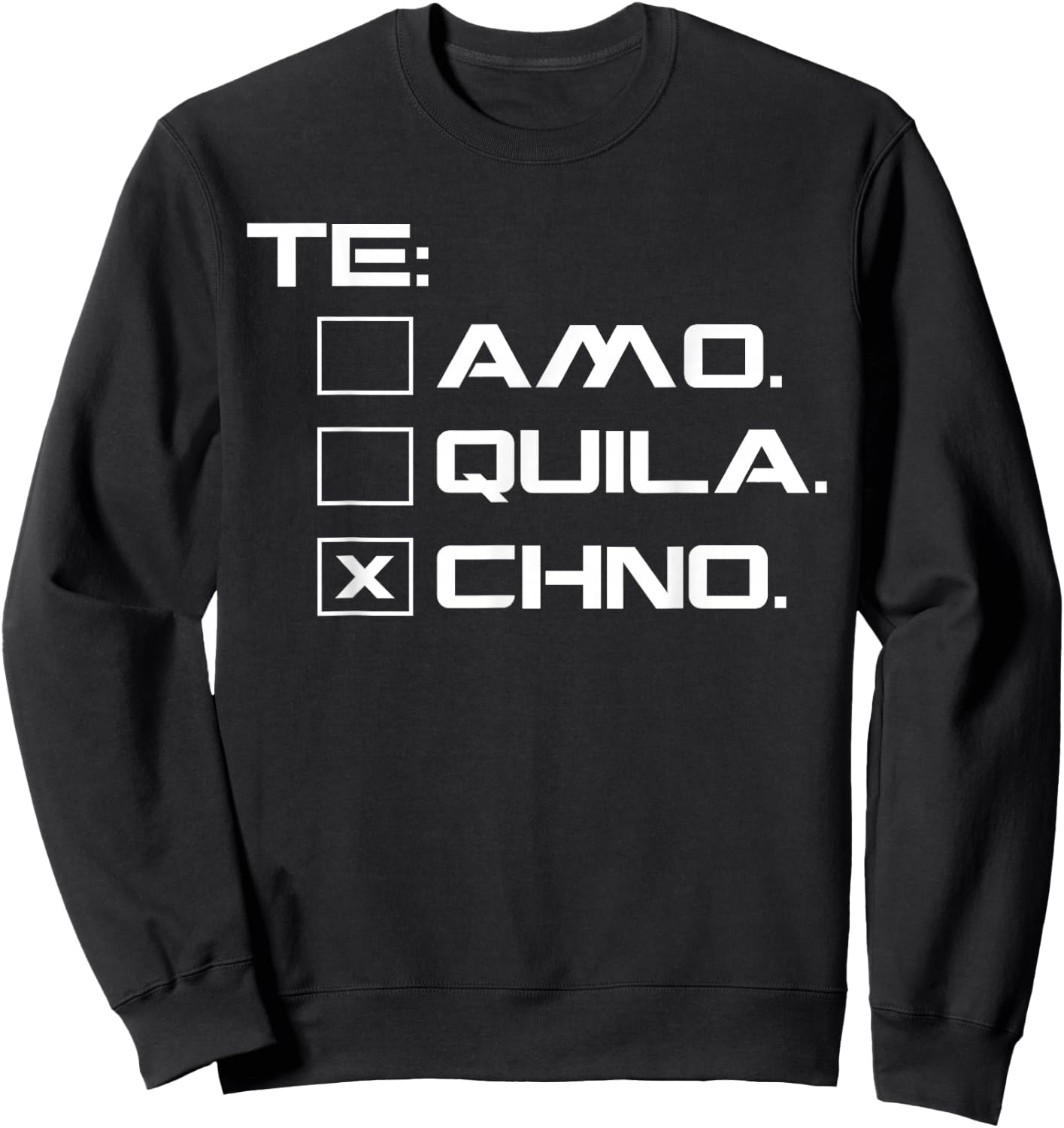 Techno Shirt - Rave EDM DJ Party Festival Funny Gift Sweatshirt - Sweatshirt | Black