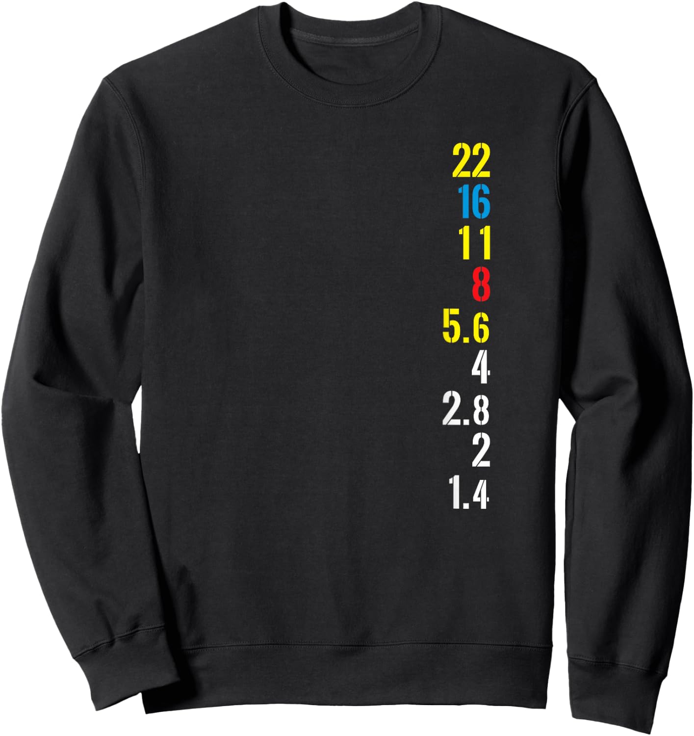 Photographer Aperture Mastery Sweatshirt - Sweatshirt | Black