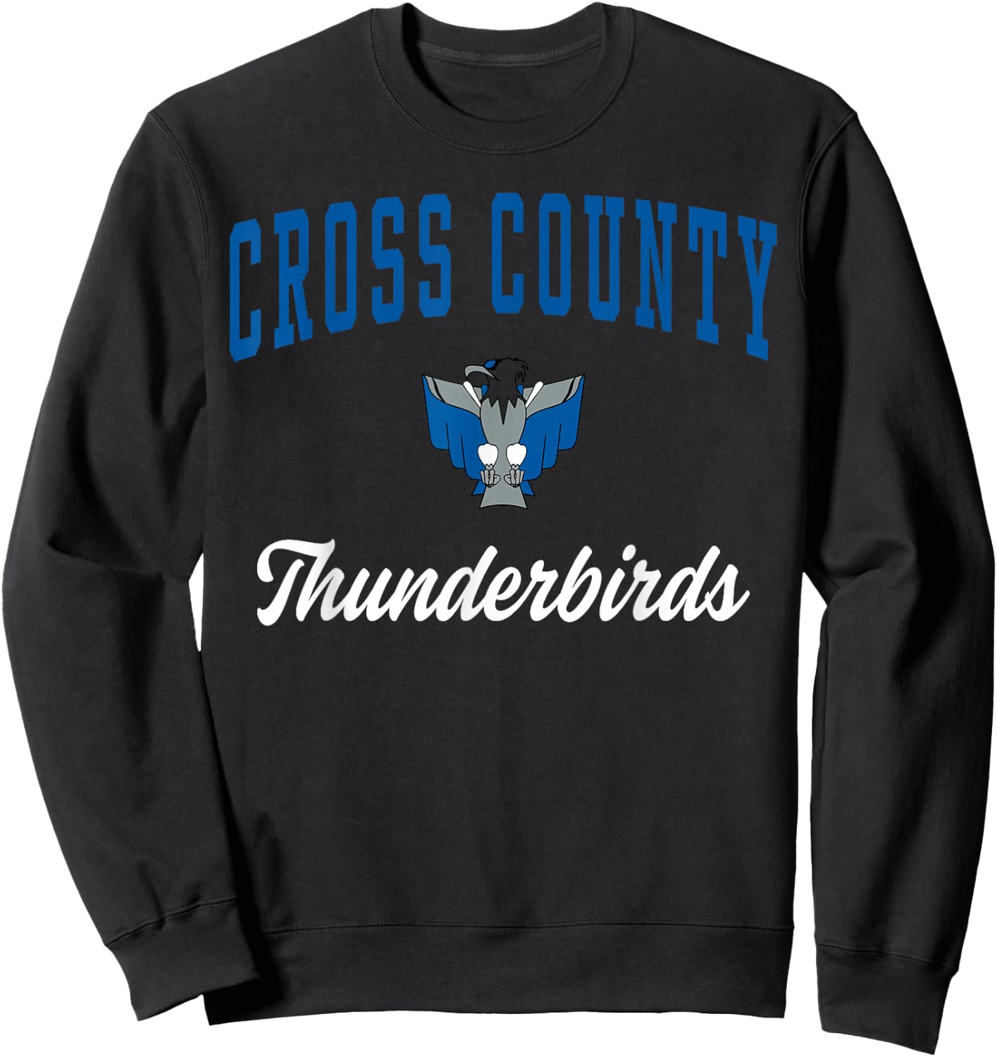 Cross County High School Thunderbirds C3 Sweatshirt - Sweatshirt | Black