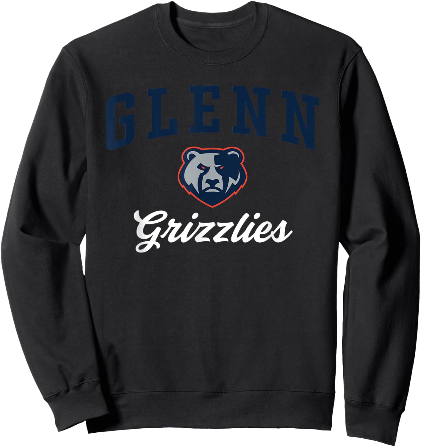 Glenn High School Grizzlies C3 Sweatshirt - Sweatshirt | Black