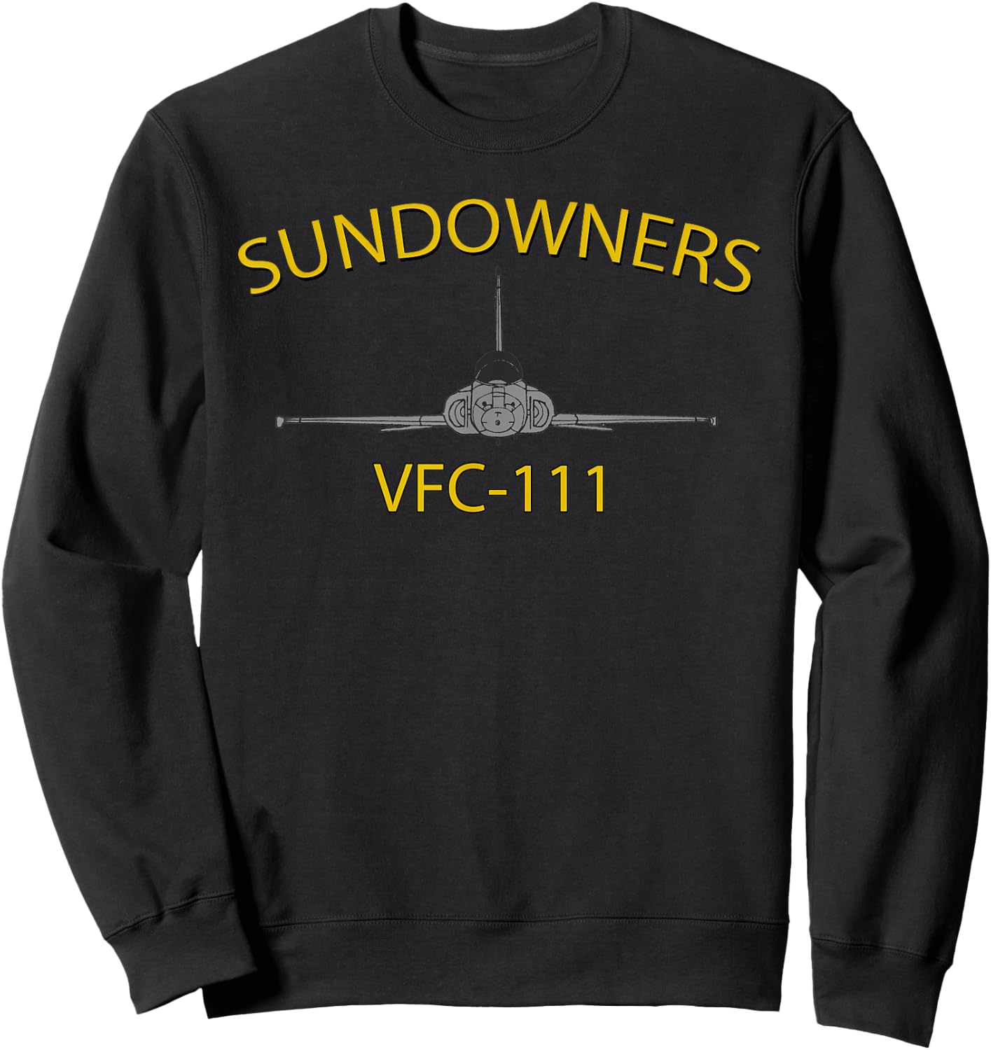 VFC-111 "Sundowners" F-5 Tiger II Adversary Squadron Sweatshirt - Sweatshirt | Black