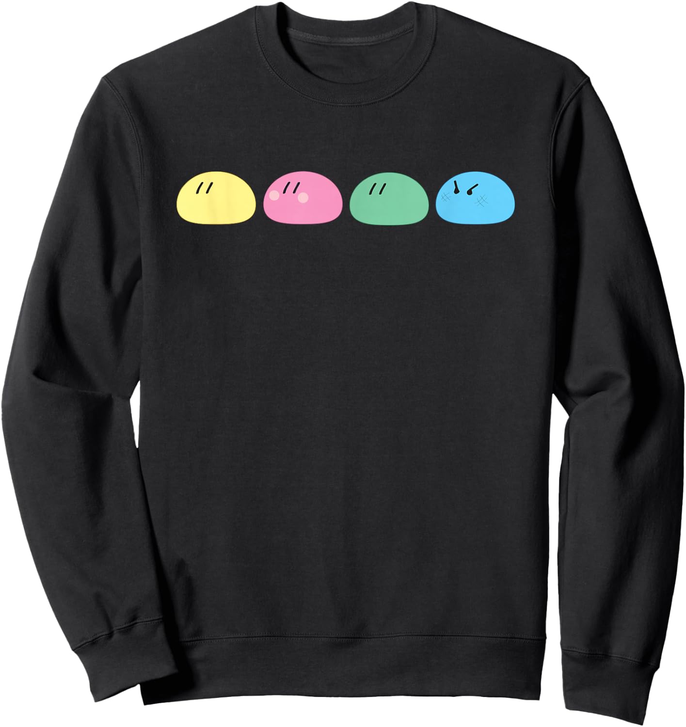 Dango Kawaii Cute Pastel Harujuku Anime Sweatshirt - Sweatshirt | Black