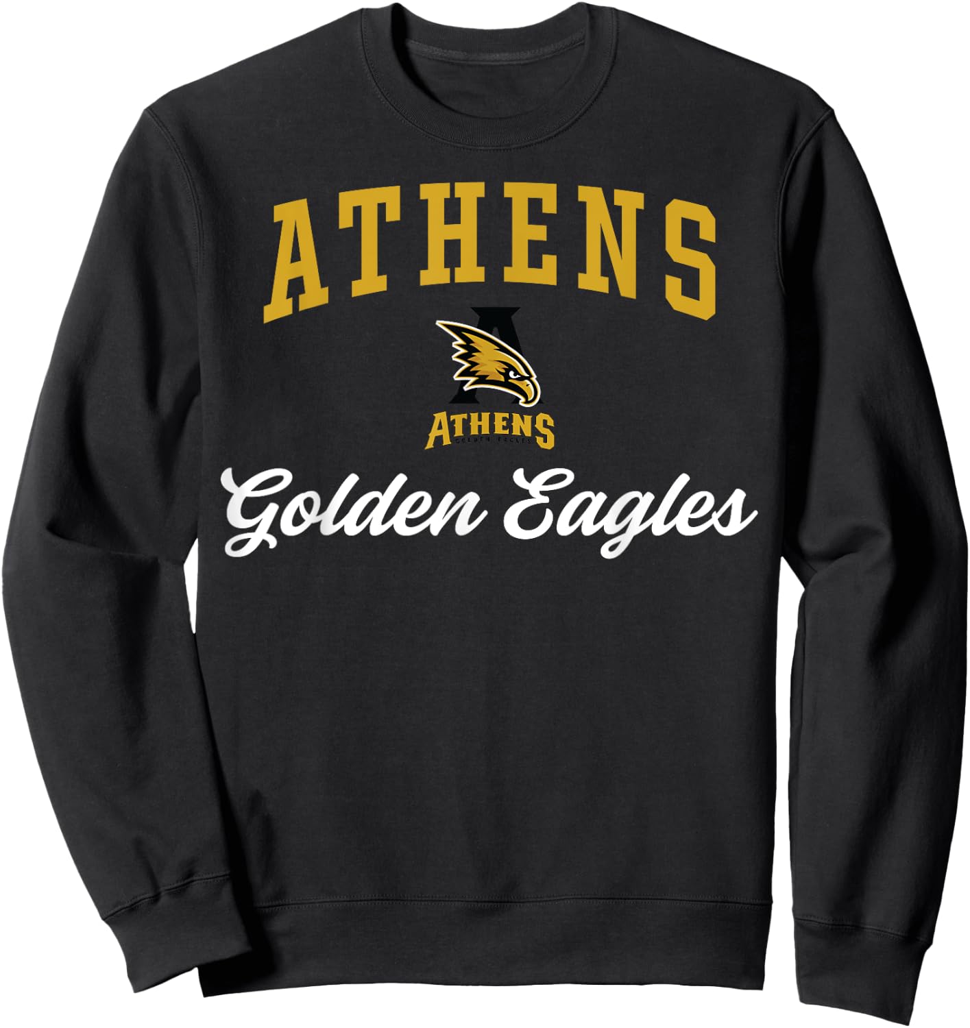 Athens High School Golden Eagles C3 Sweatshirt - Sweatshirt | Black