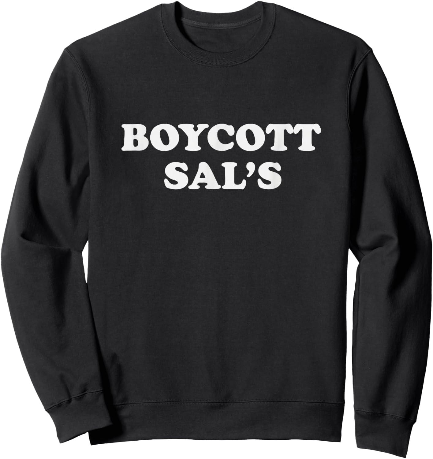 Boycott Sals Shirt Sweatshirt - Sweatshirt | Black