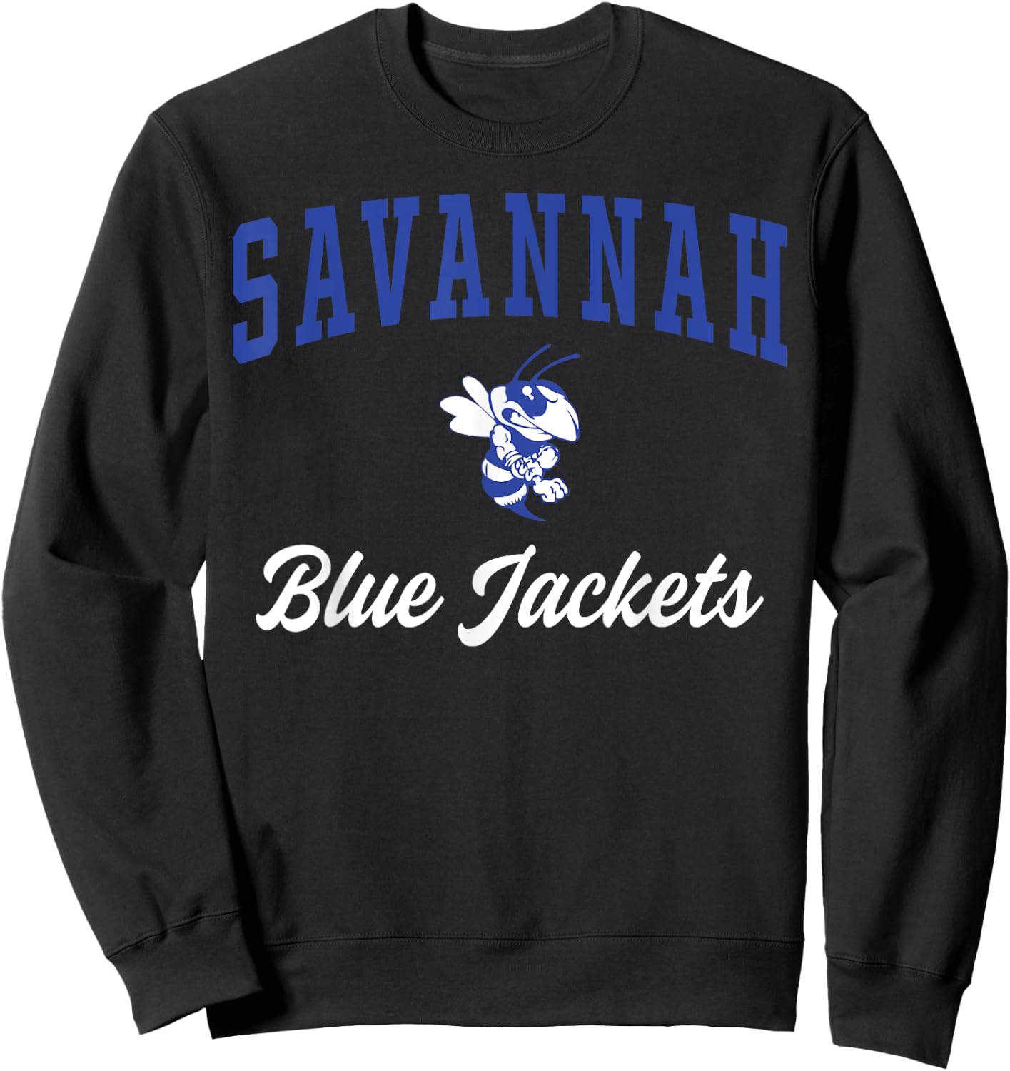 Savannah High School Blue Jackets C3 Sweatshirt - Sweatshirt | Black